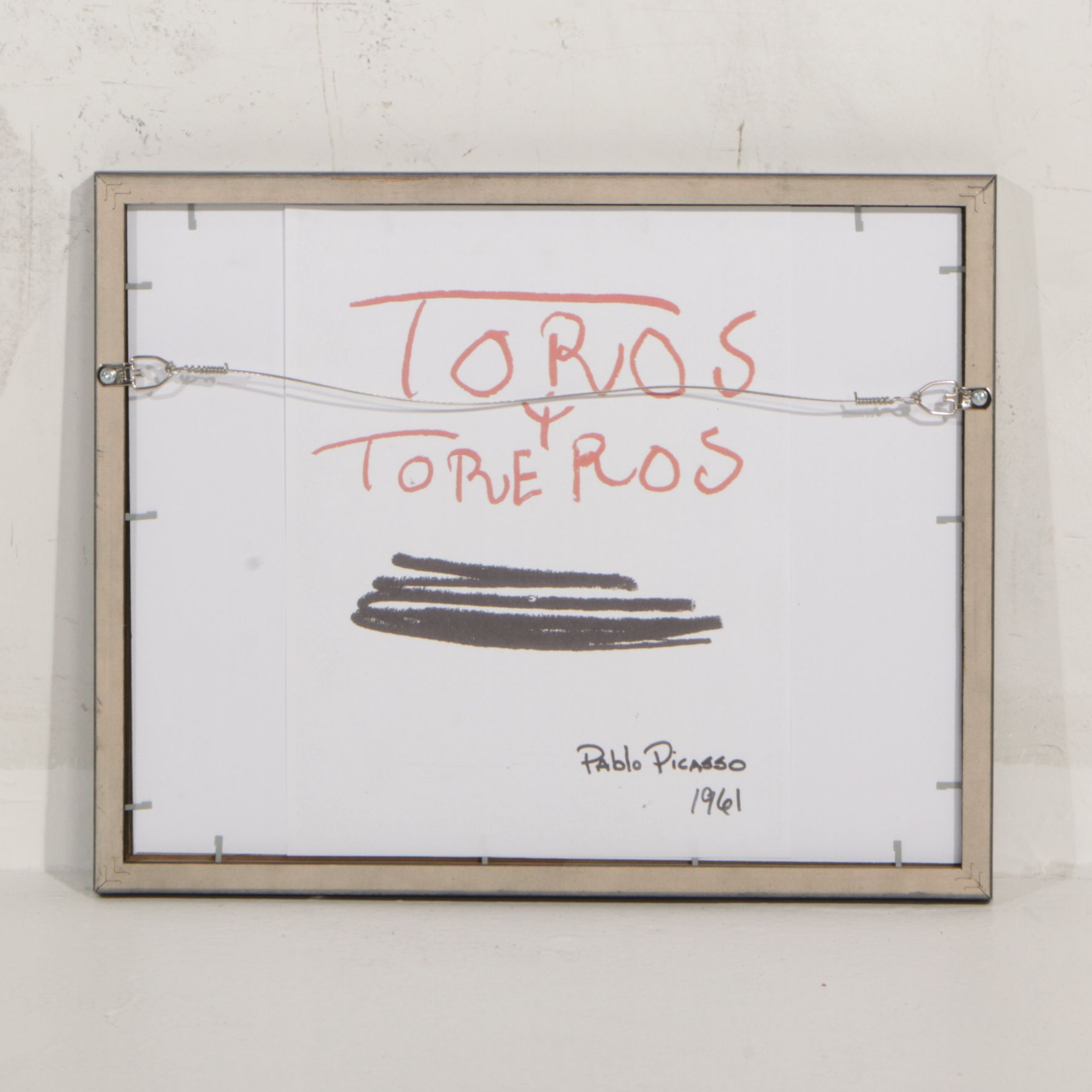 Offset Lithograph after Pablo Picasso from "Toros y Toreros" Folio