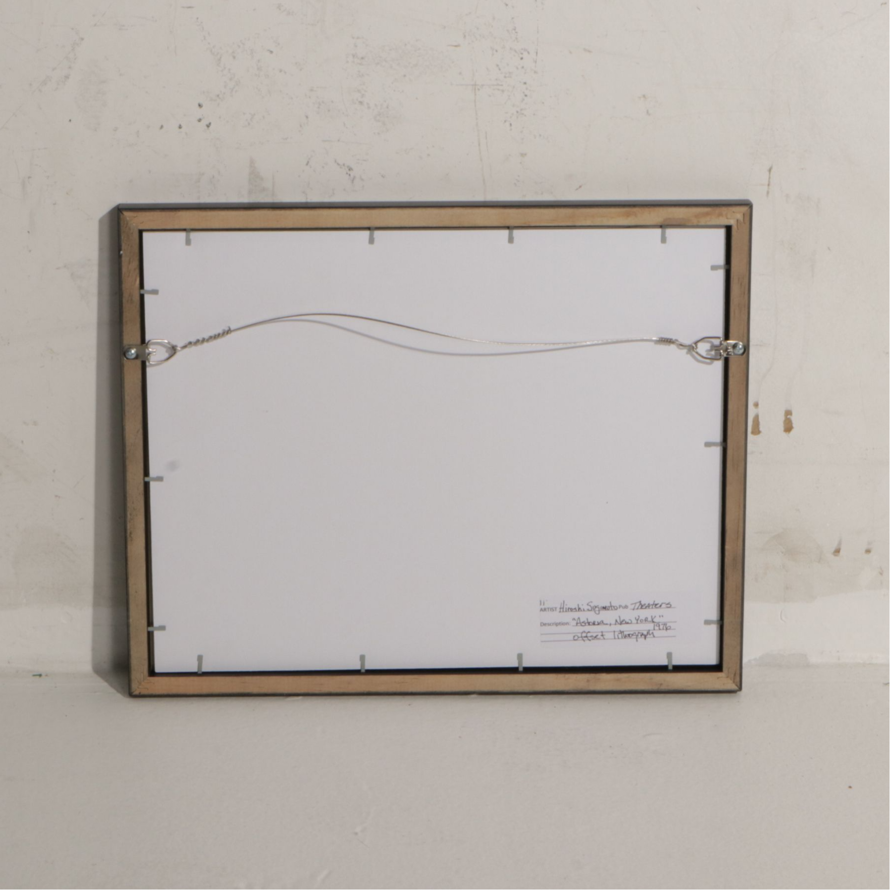 Hiroshi Sugimoto Offset Lithograph "Astoria, New York", 1976