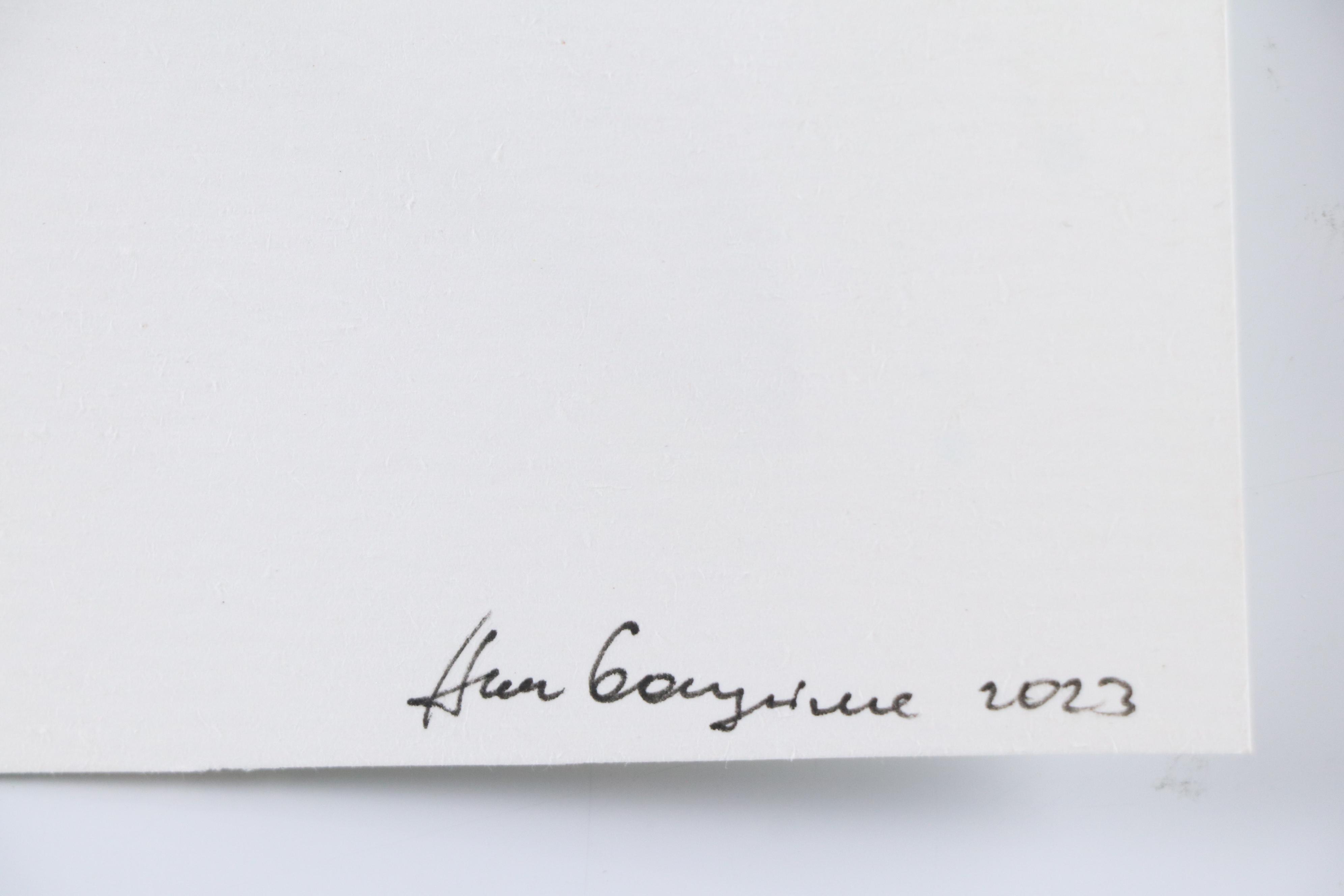 Anne Gorywine Watercolor Painting of Bird, 2023