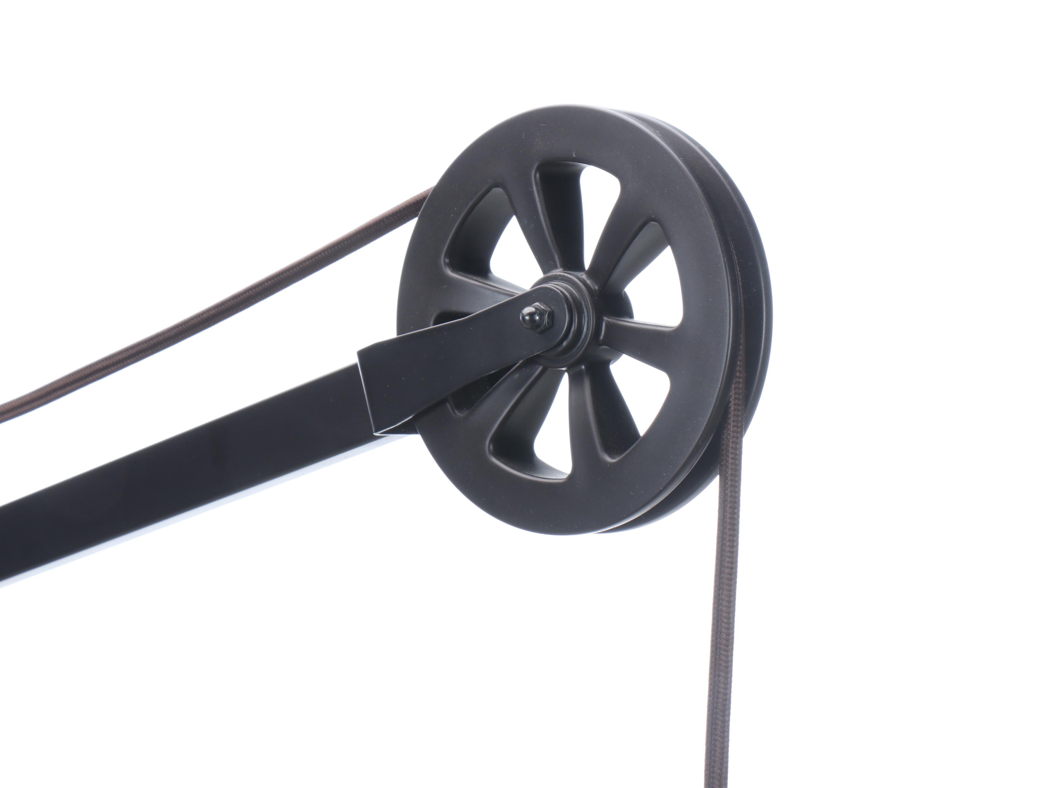 Pottery Barn ORB "Warren" Pulley Floor Reading Lamp