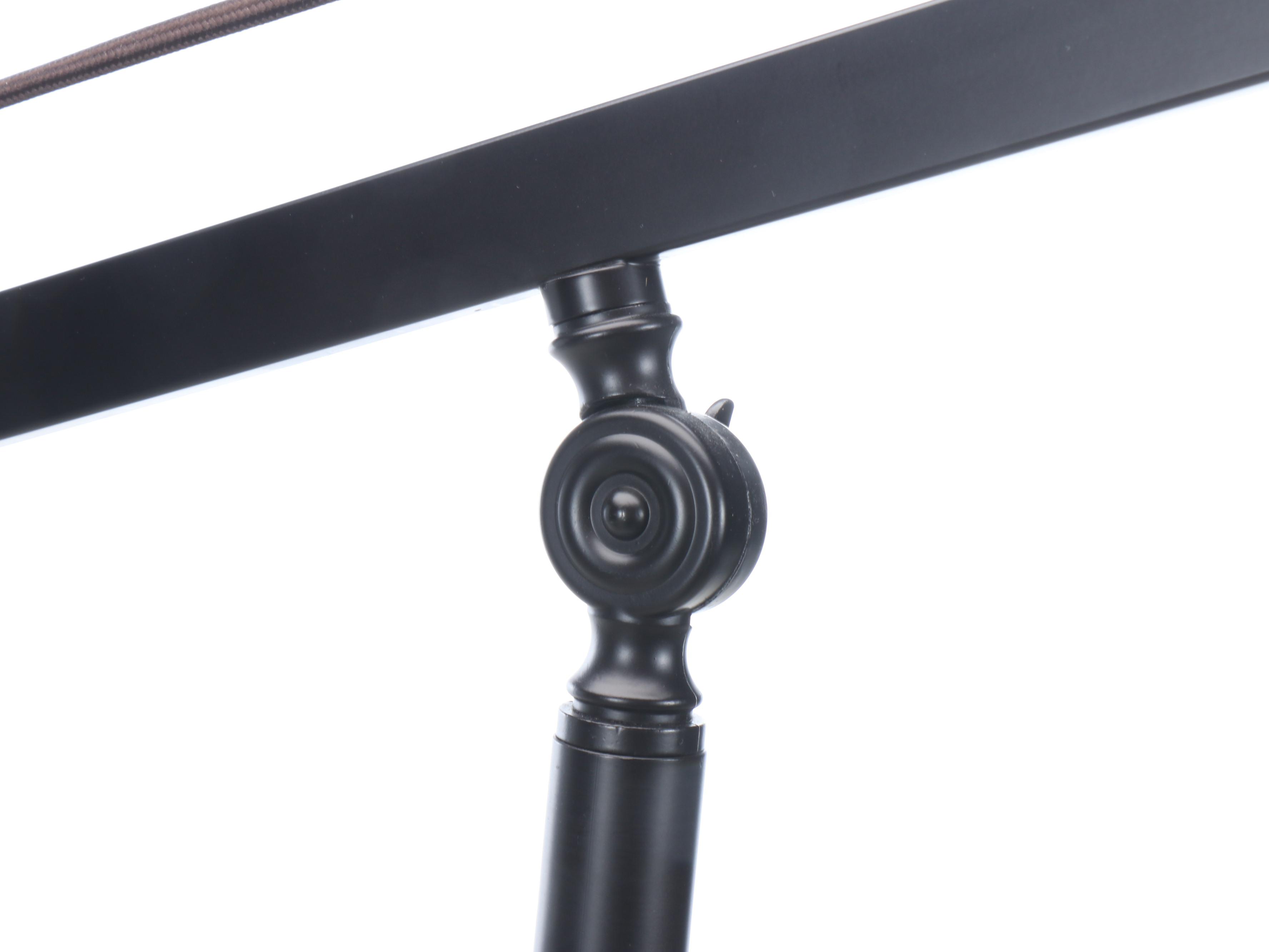 Pottery Barn ORB "Warren" Pulley Floor Reading Lamp