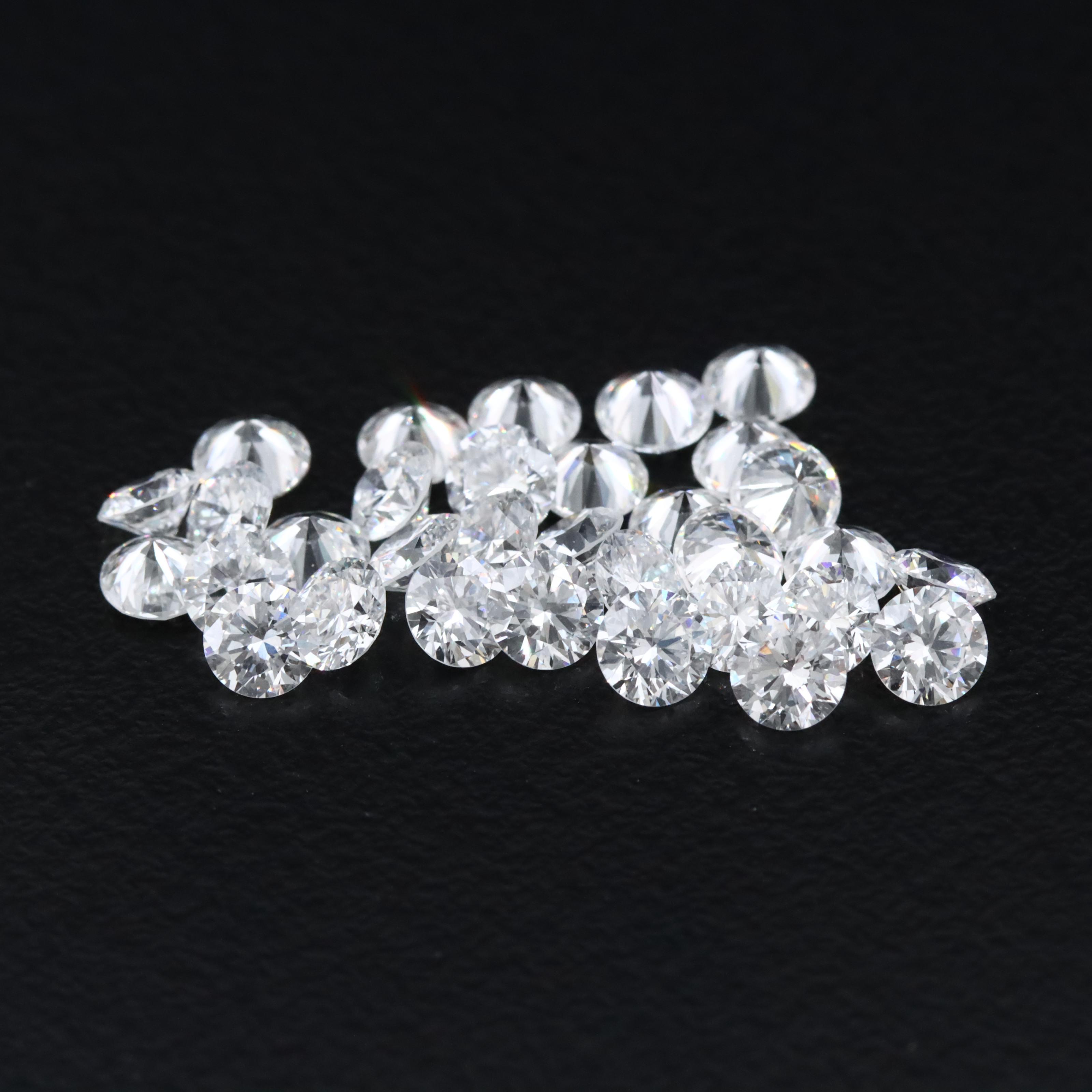 Loose 4.04 CTW Lab Grown Diamonds