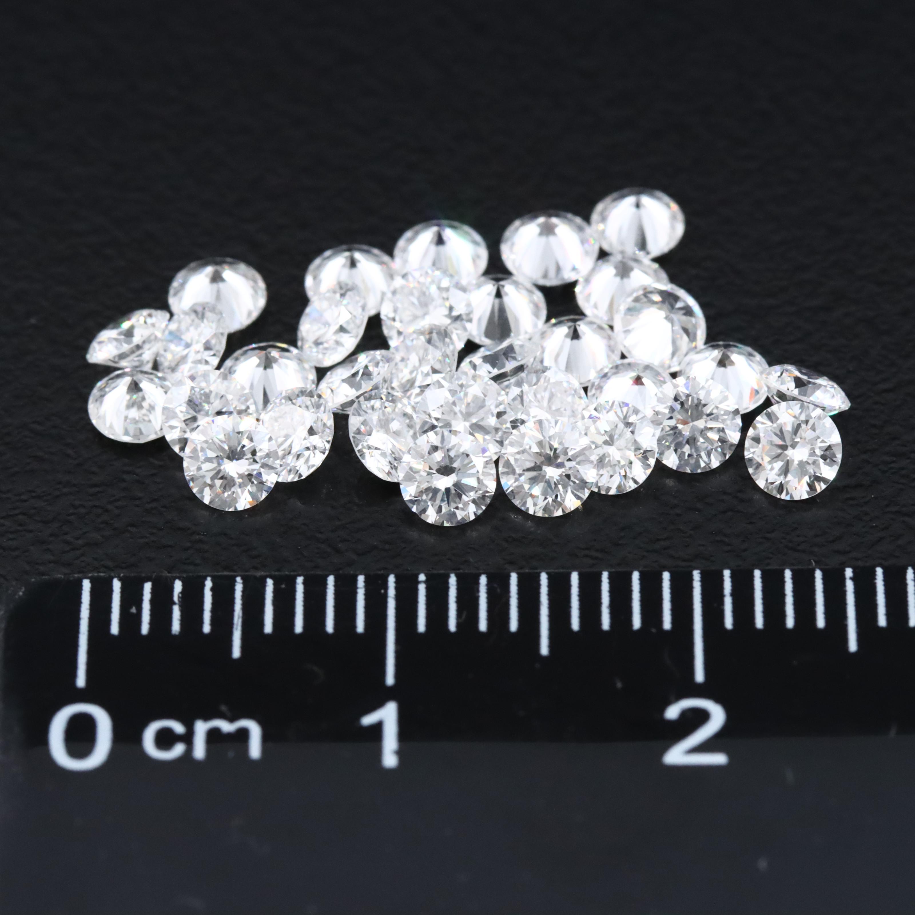 Loose 4.04 CTW Lab Grown Diamonds