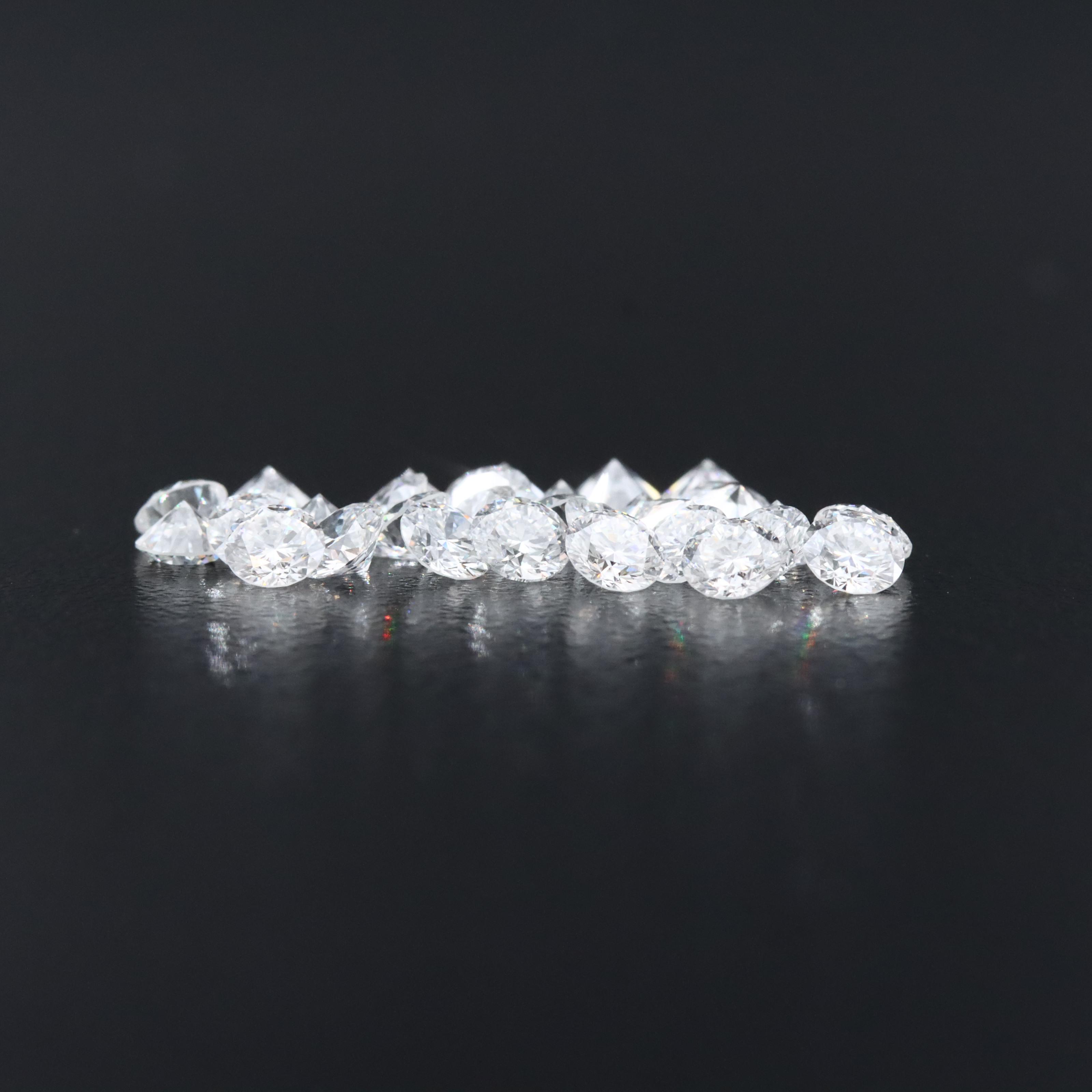 Loose 4.04 CTW Lab Grown Diamonds