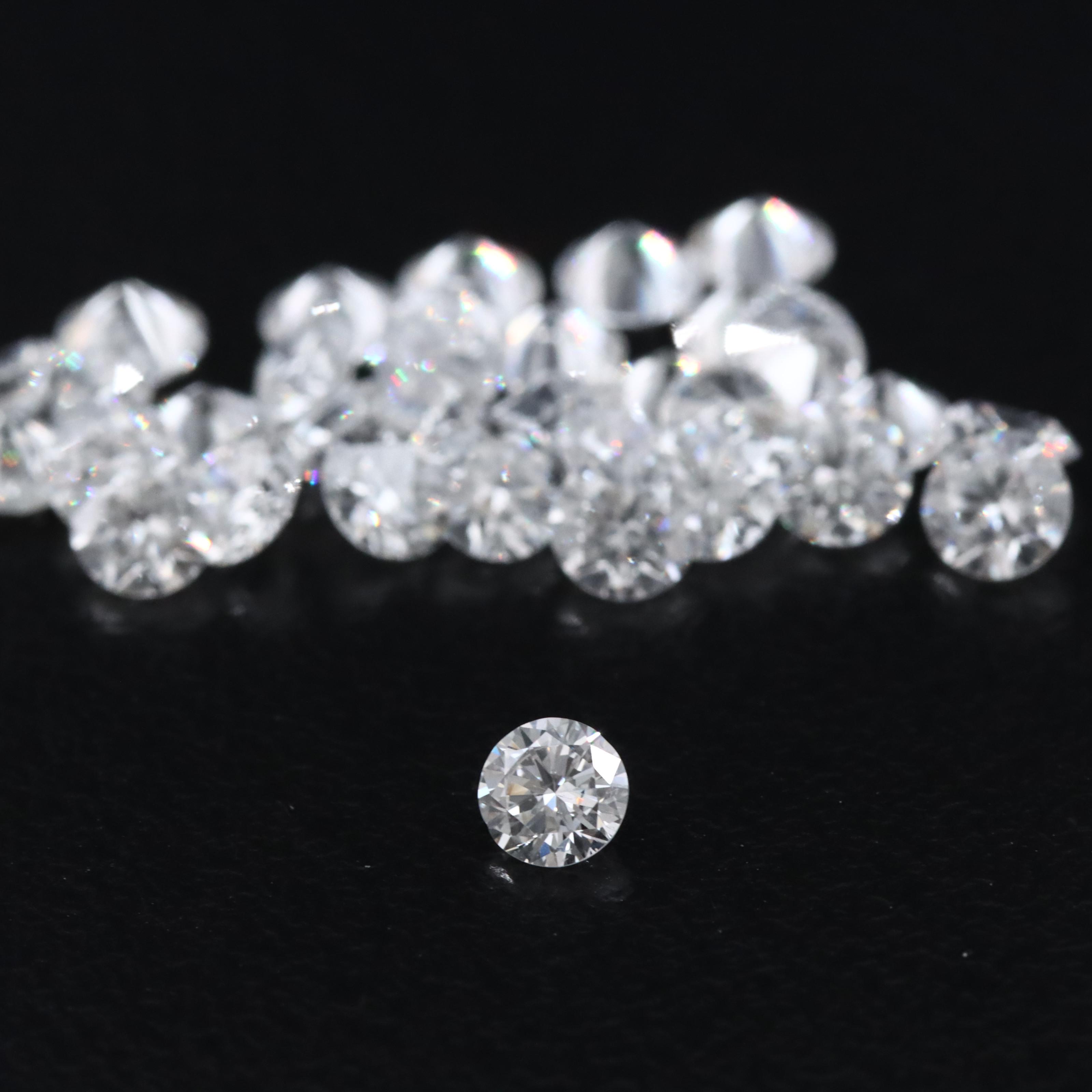 Loose 4.04 CTW Lab Grown Diamonds