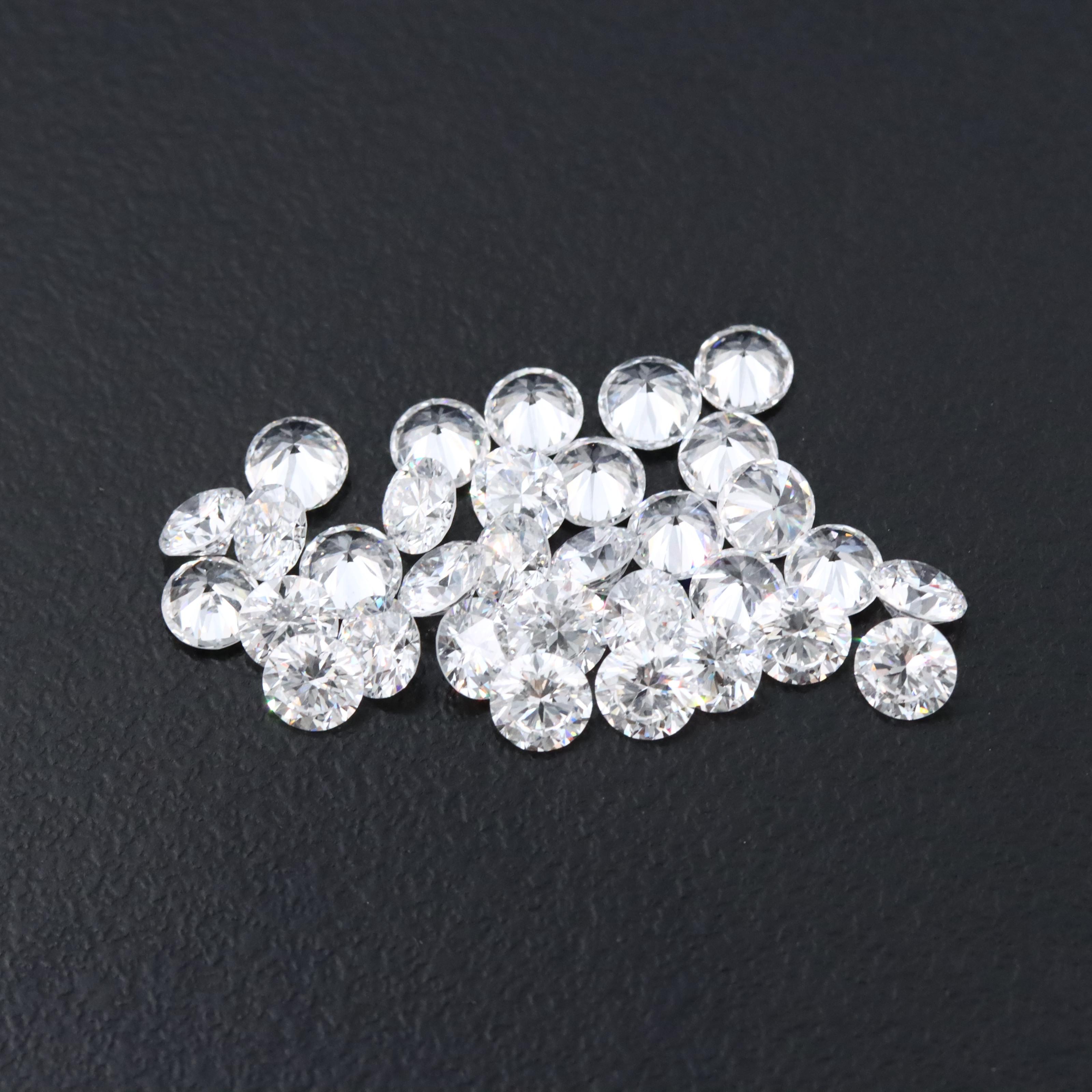 Loose 4.04 CTW Lab Grown Diamonds