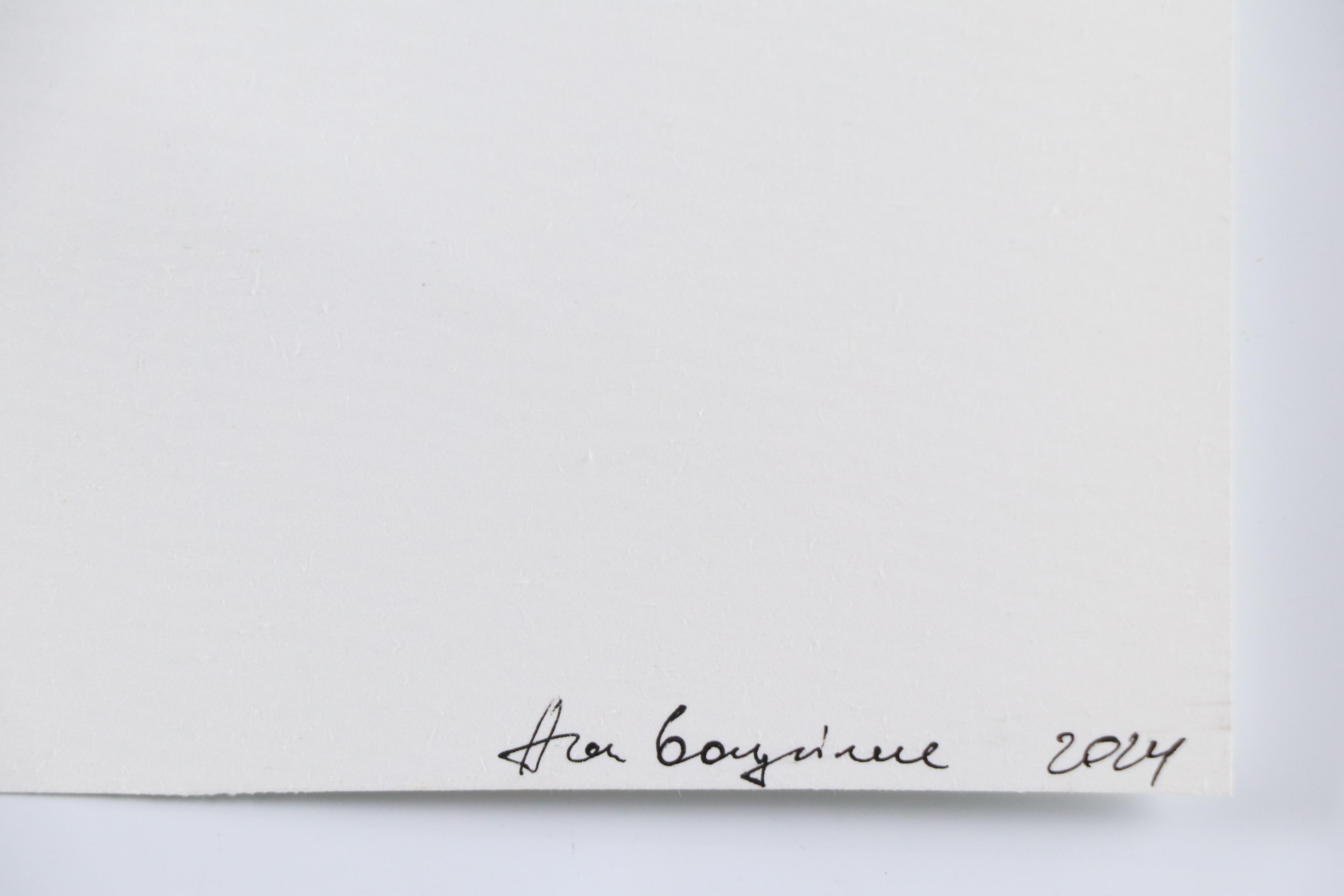 Anne Gorywine Watercolor Painting of Hummingbird, 2024