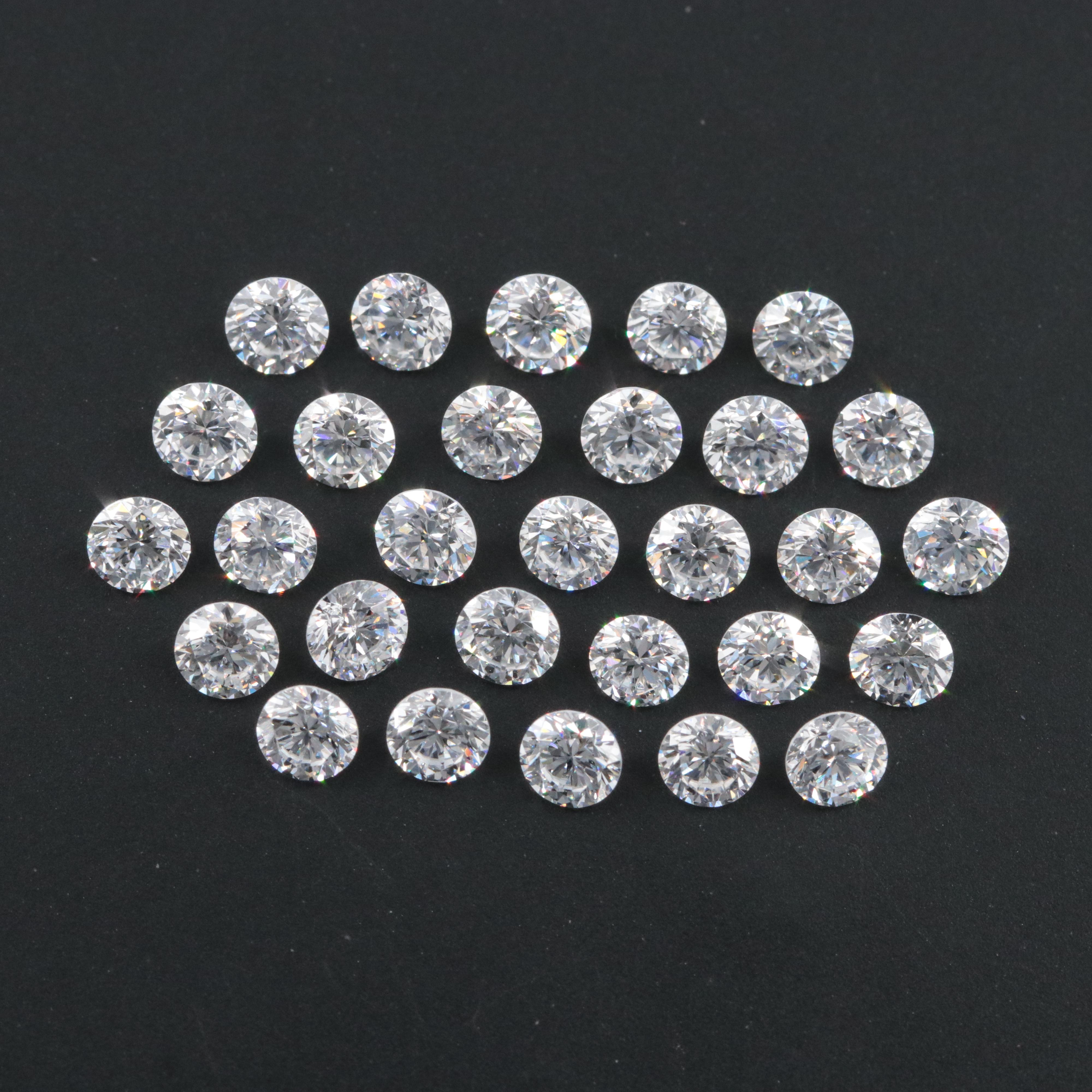 Loose 3.11 CTW Lab Grown Diamonds