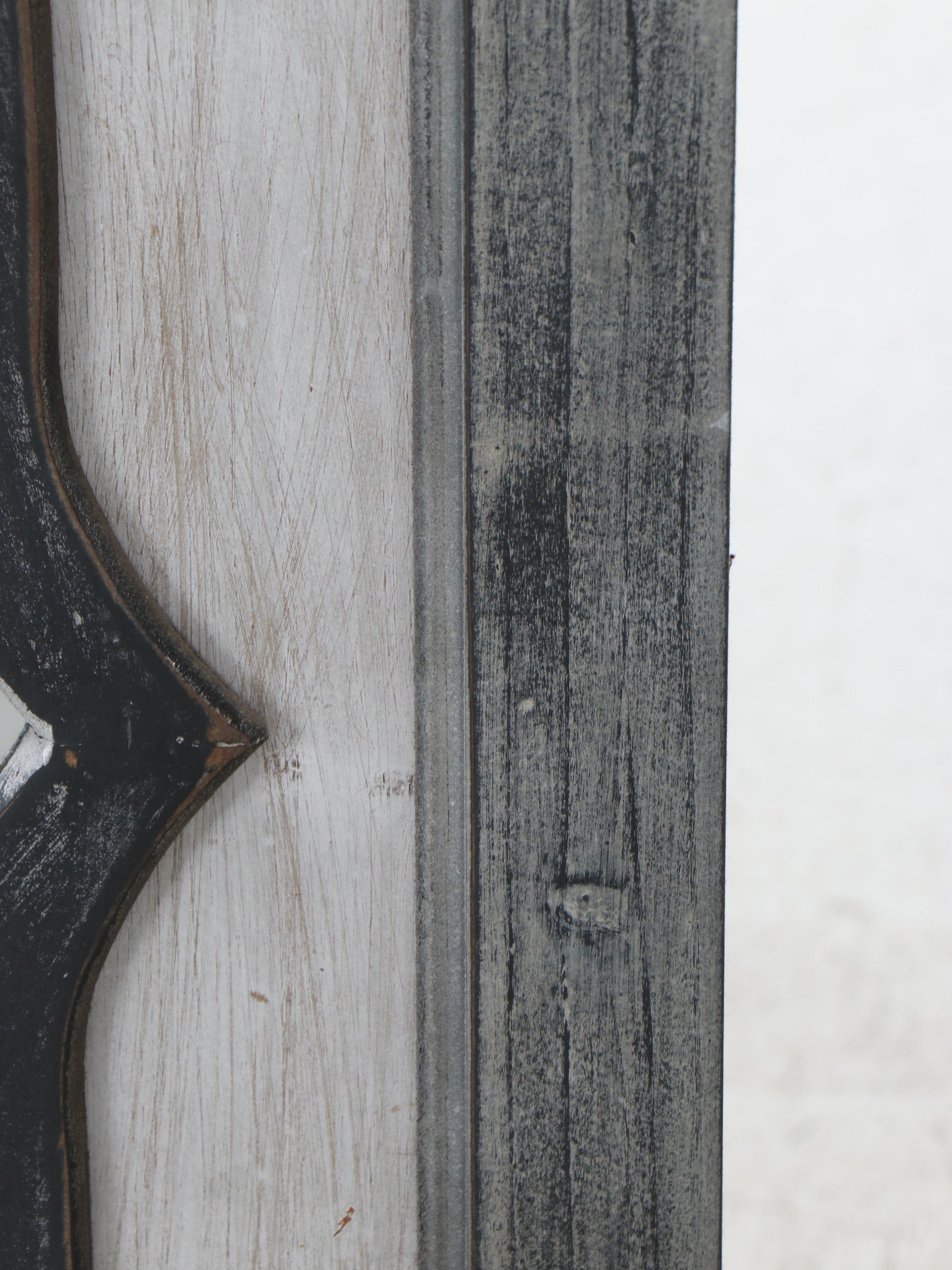 Middle Eastern Style Architectural Wooden Framed Wall Mirrors