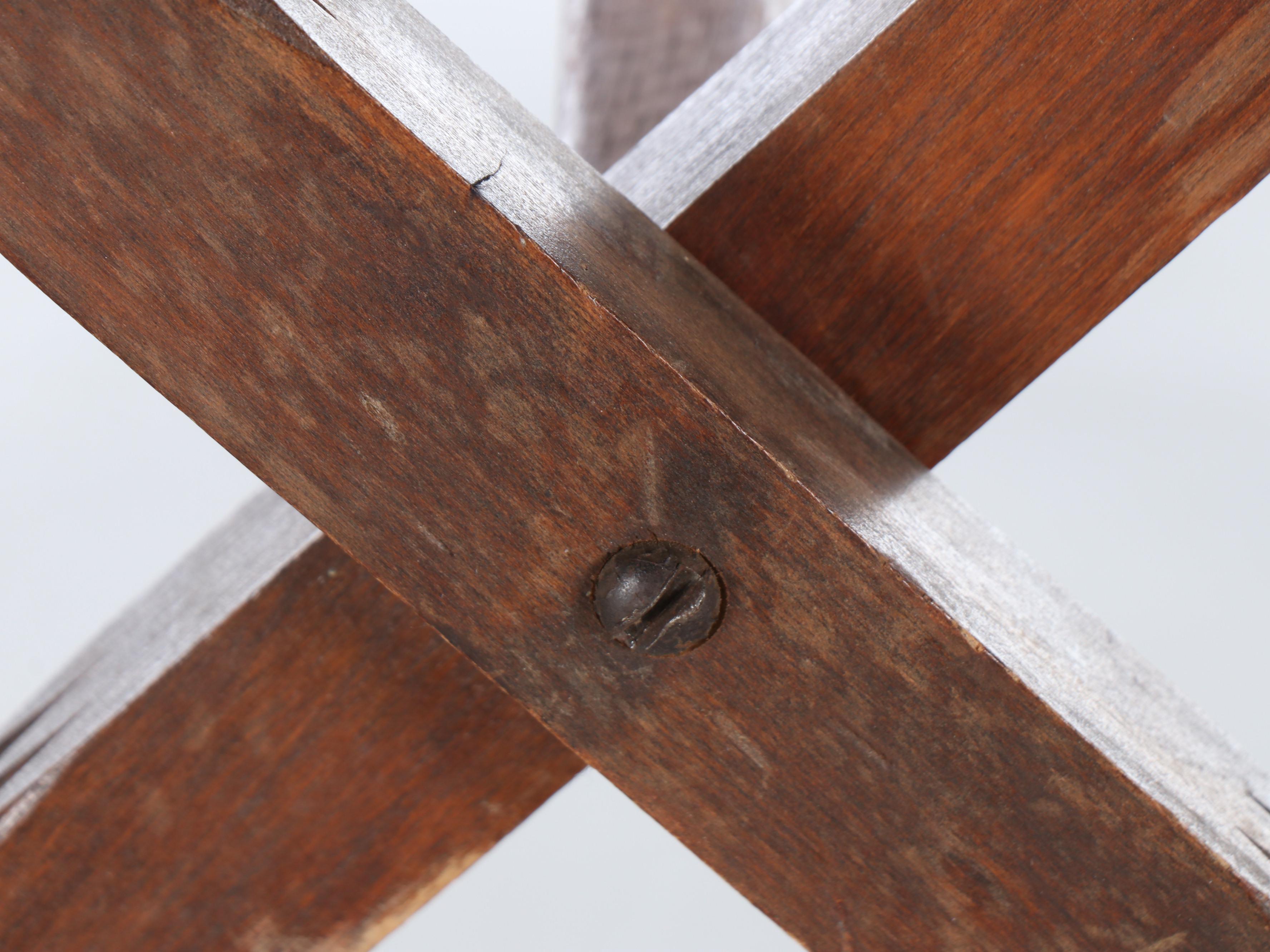 Art Deco Style Gallery Tray and Wooden Luggage Stand