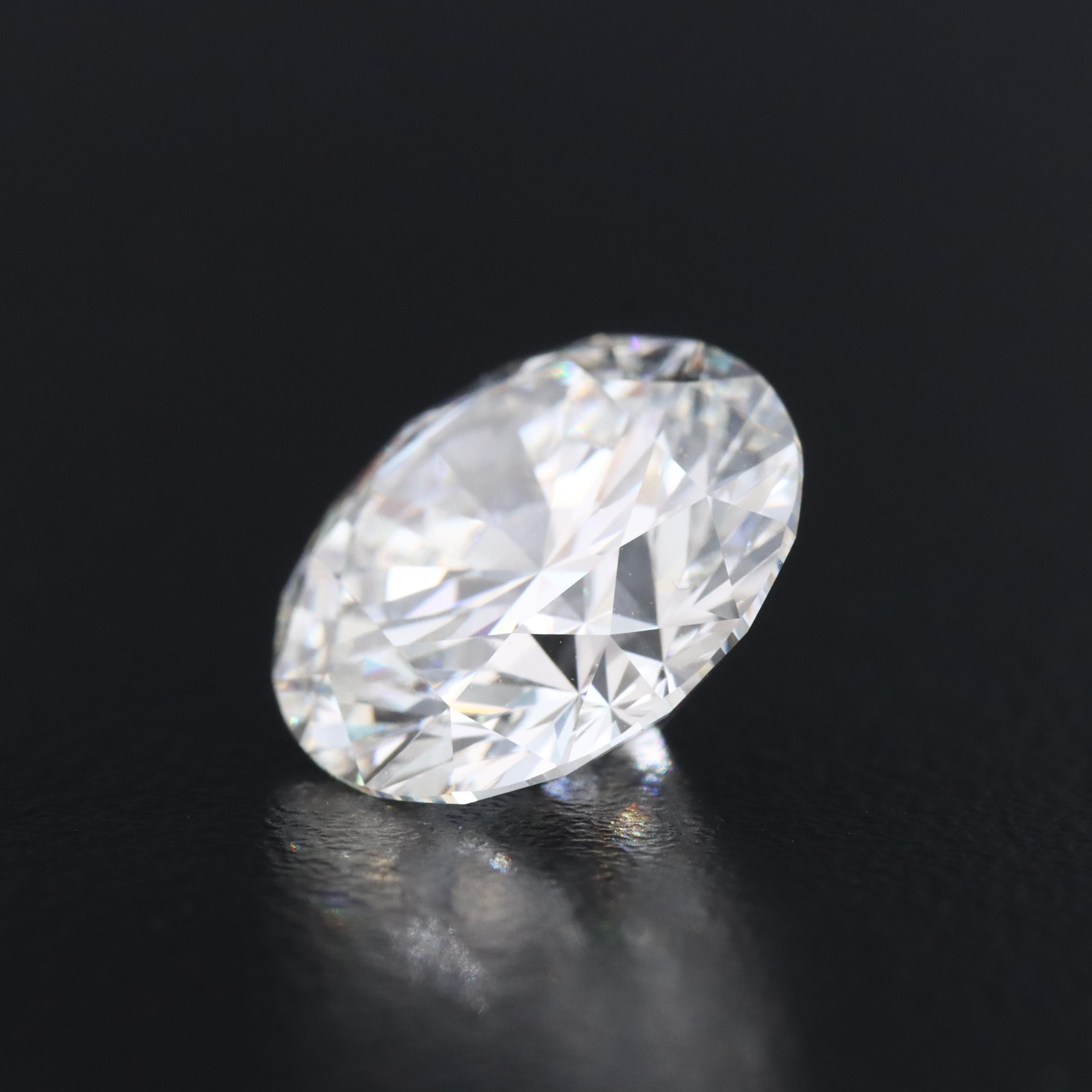 Loose 5.89 CT Lab Grown Diamond with IGI Report
