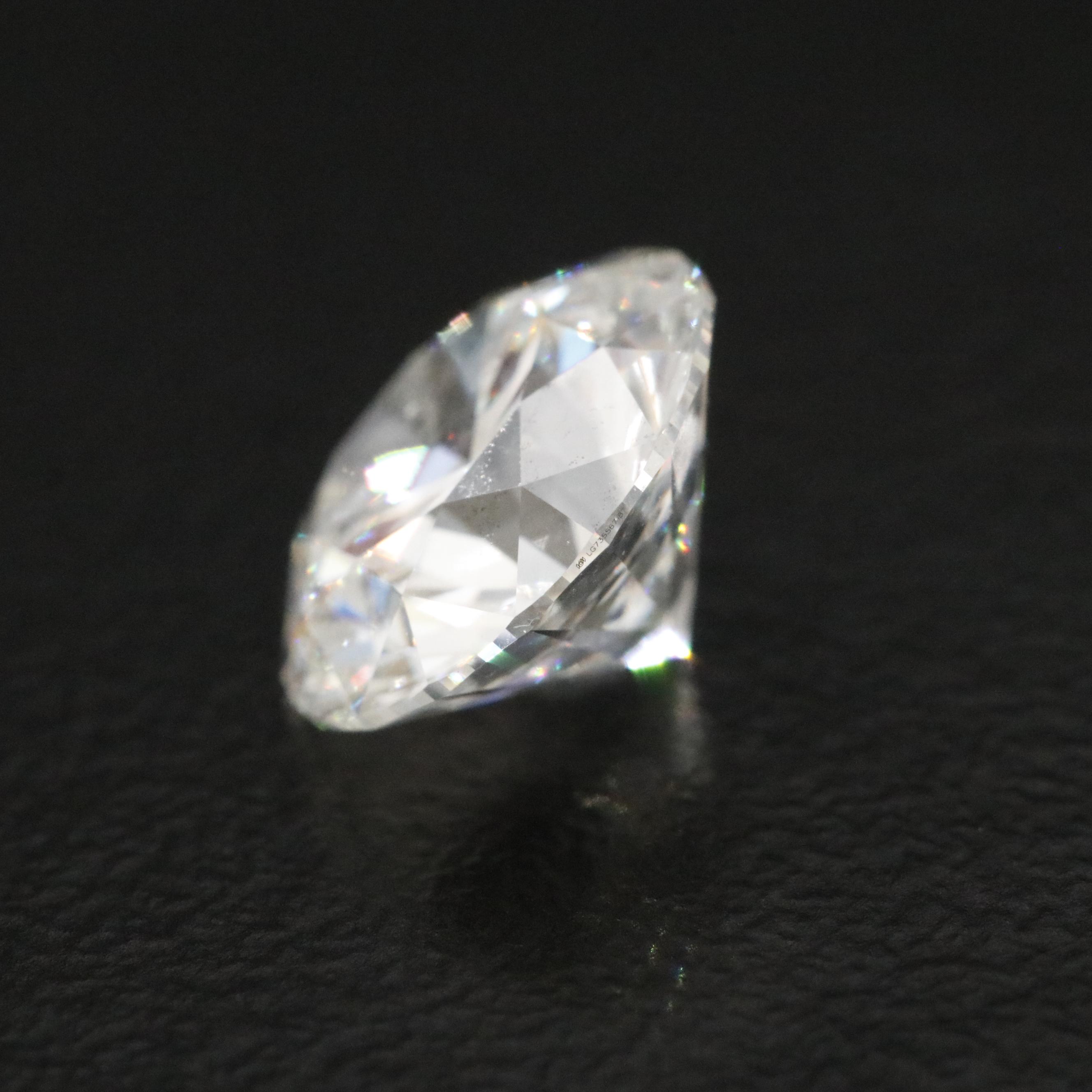 Loose 2.10 CT Lab Grown Diamond with IGI Report