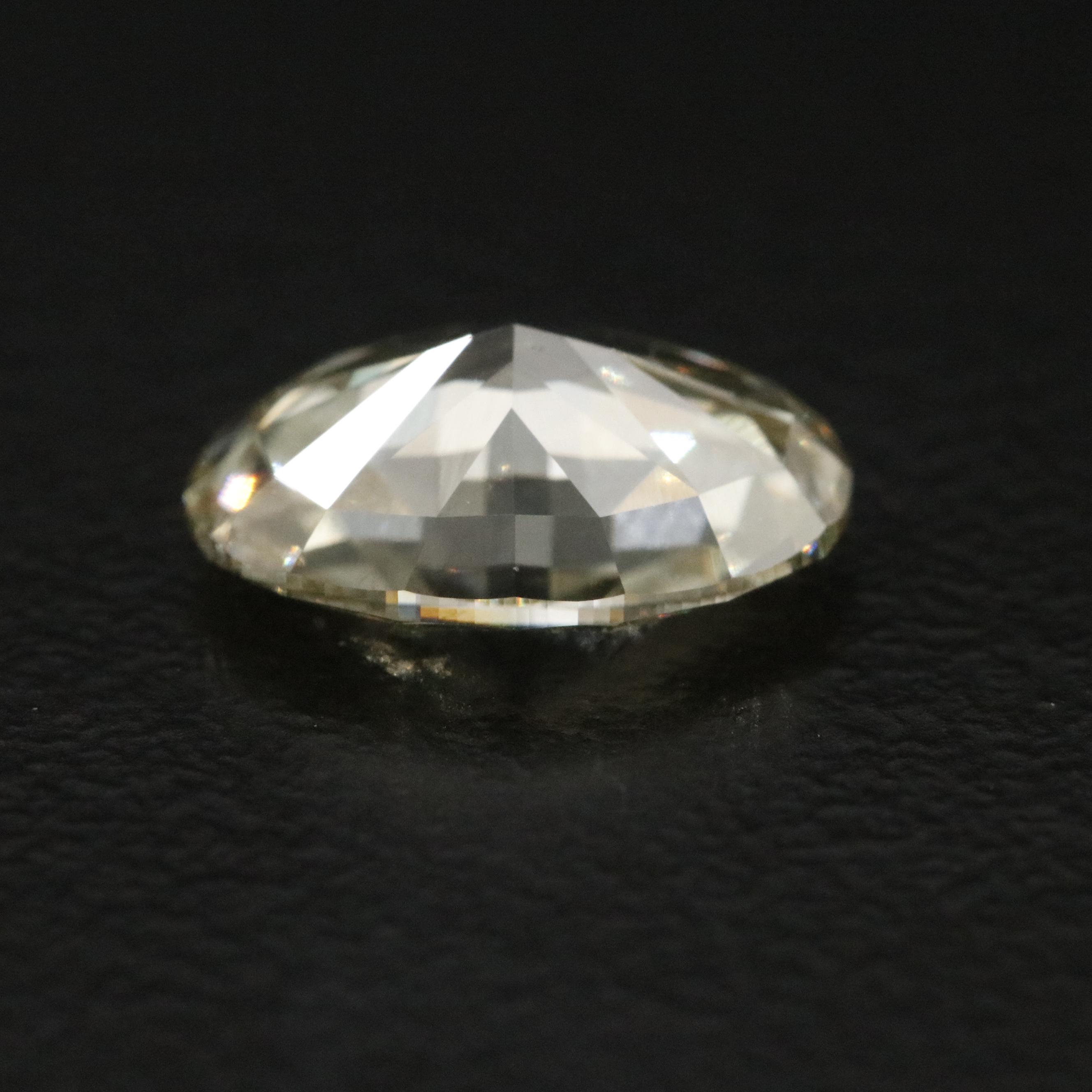 Loose 1.93 CT Lab Grown Fancy Yellow Diamond with IGI Report
