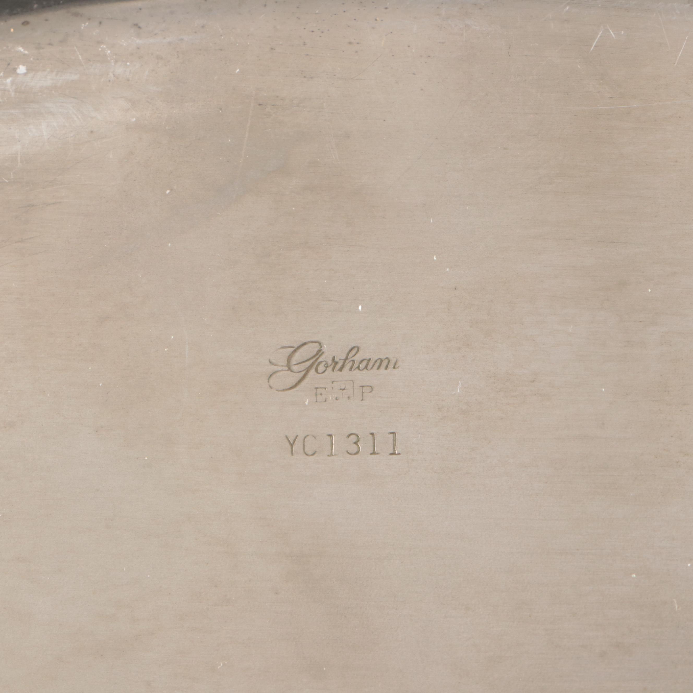 Sterling Silver Bowl, Gorham Silver Plate Dish, and More Silver Plate Serveware