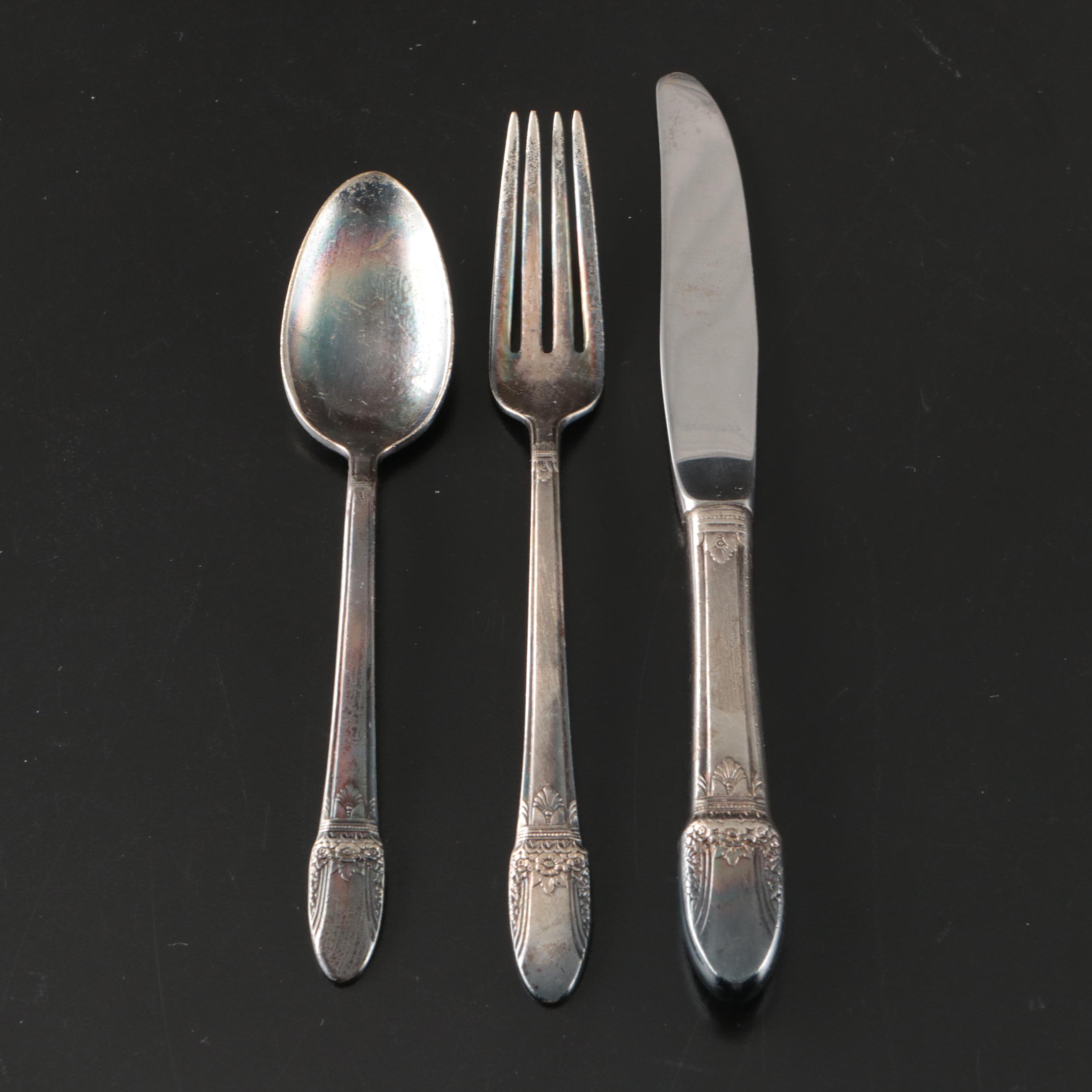 Sterling Silver Bowl, Gorham Silver Plate Dish, and More Silver Plate Serveware