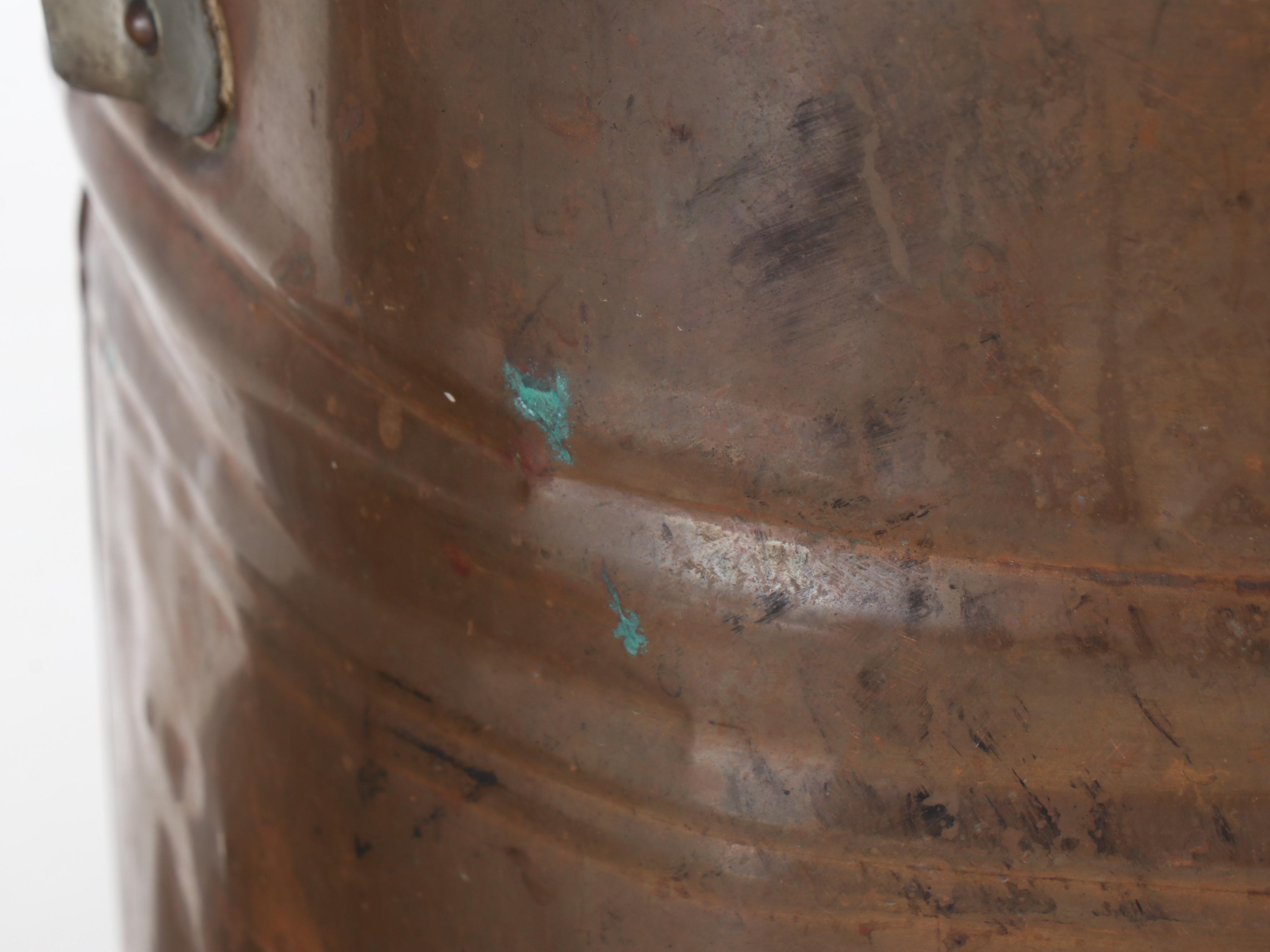 Revere Copper Boiler Wash Tub, Mid-20th Century