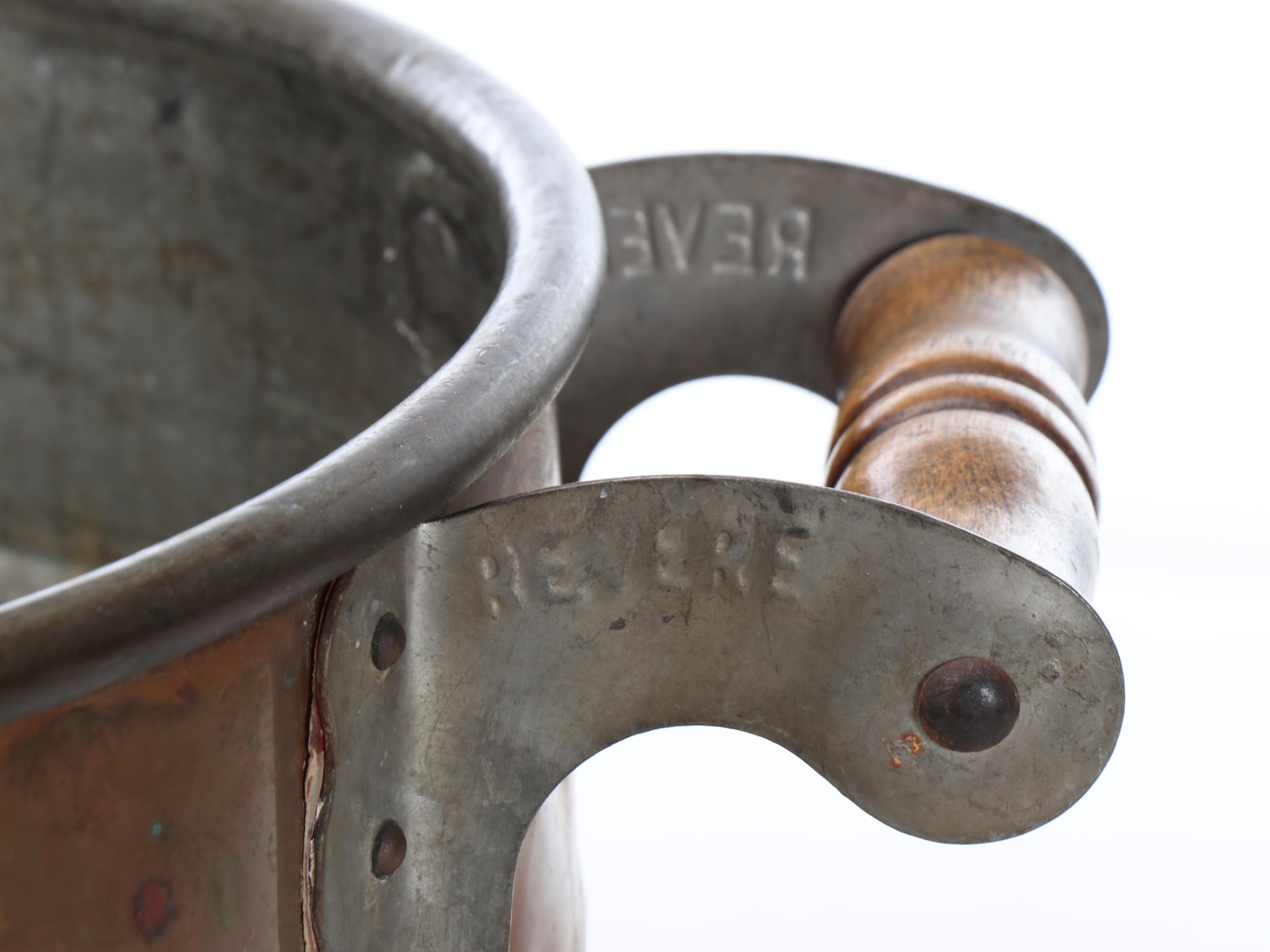 Revere Copper Boiler Wash Tub, Mid-20th Century