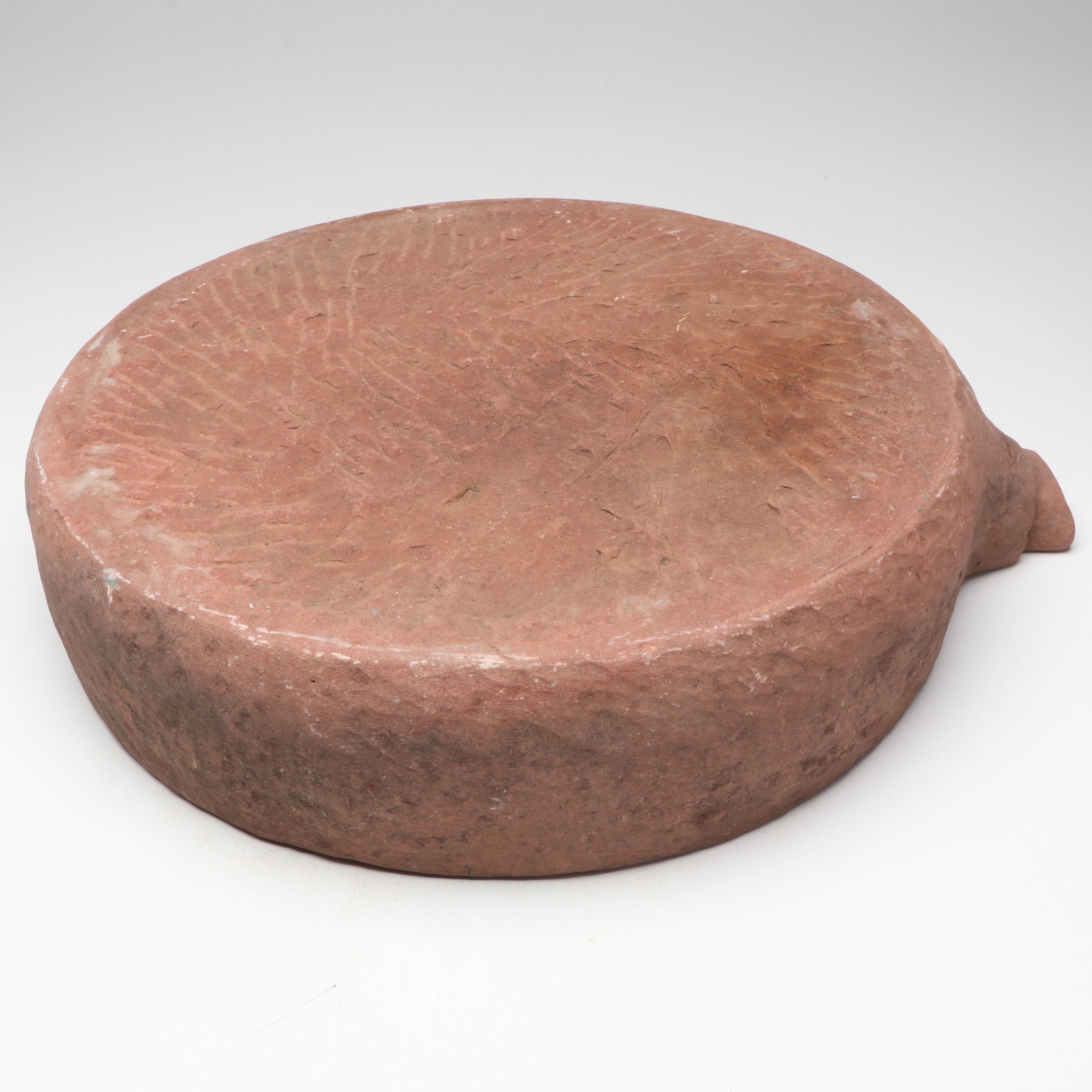 Blue Ocean Indian Stone Kundi Bowl with Spout