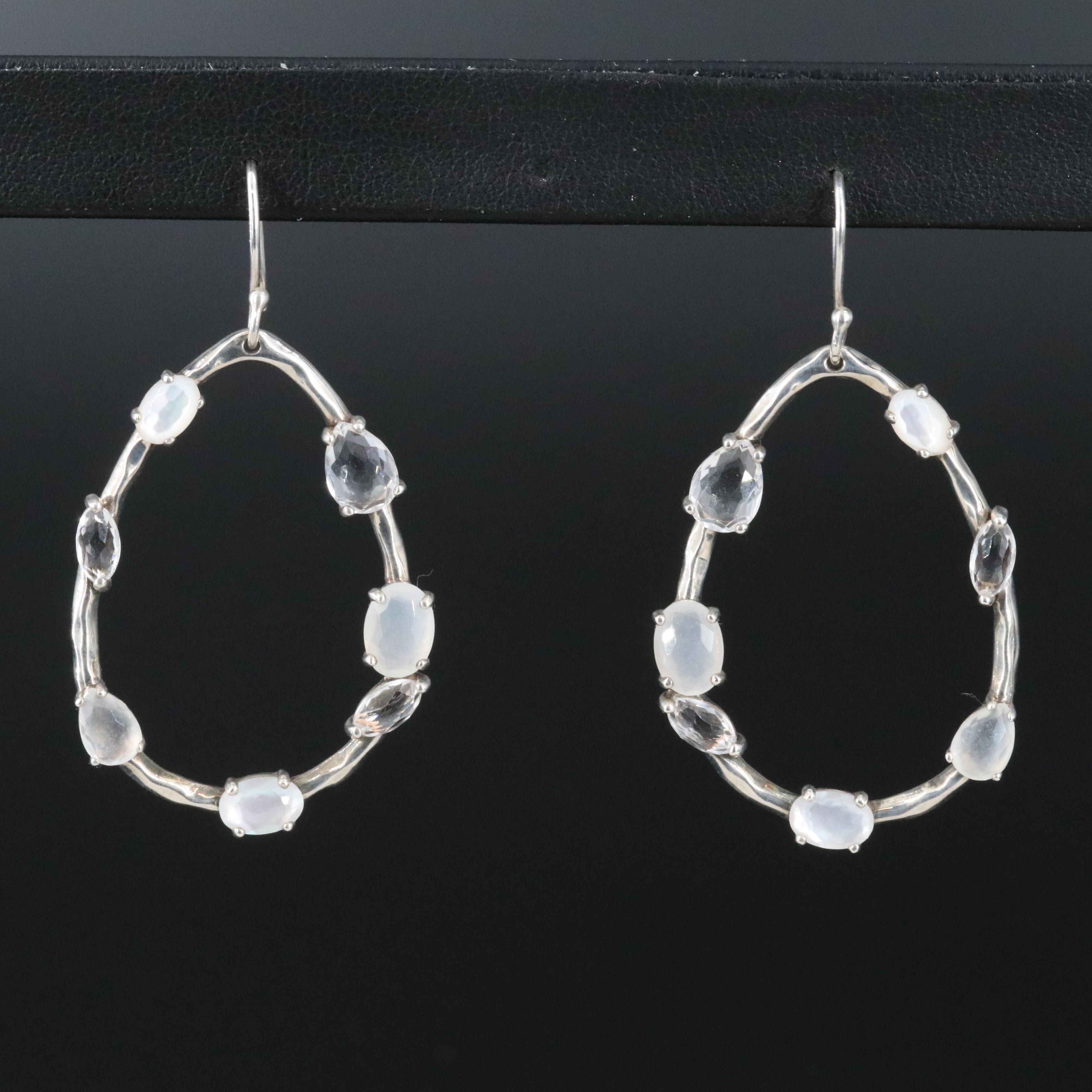 Ippolita Wonderland Sterling White Gemstone Teardrop Earrings