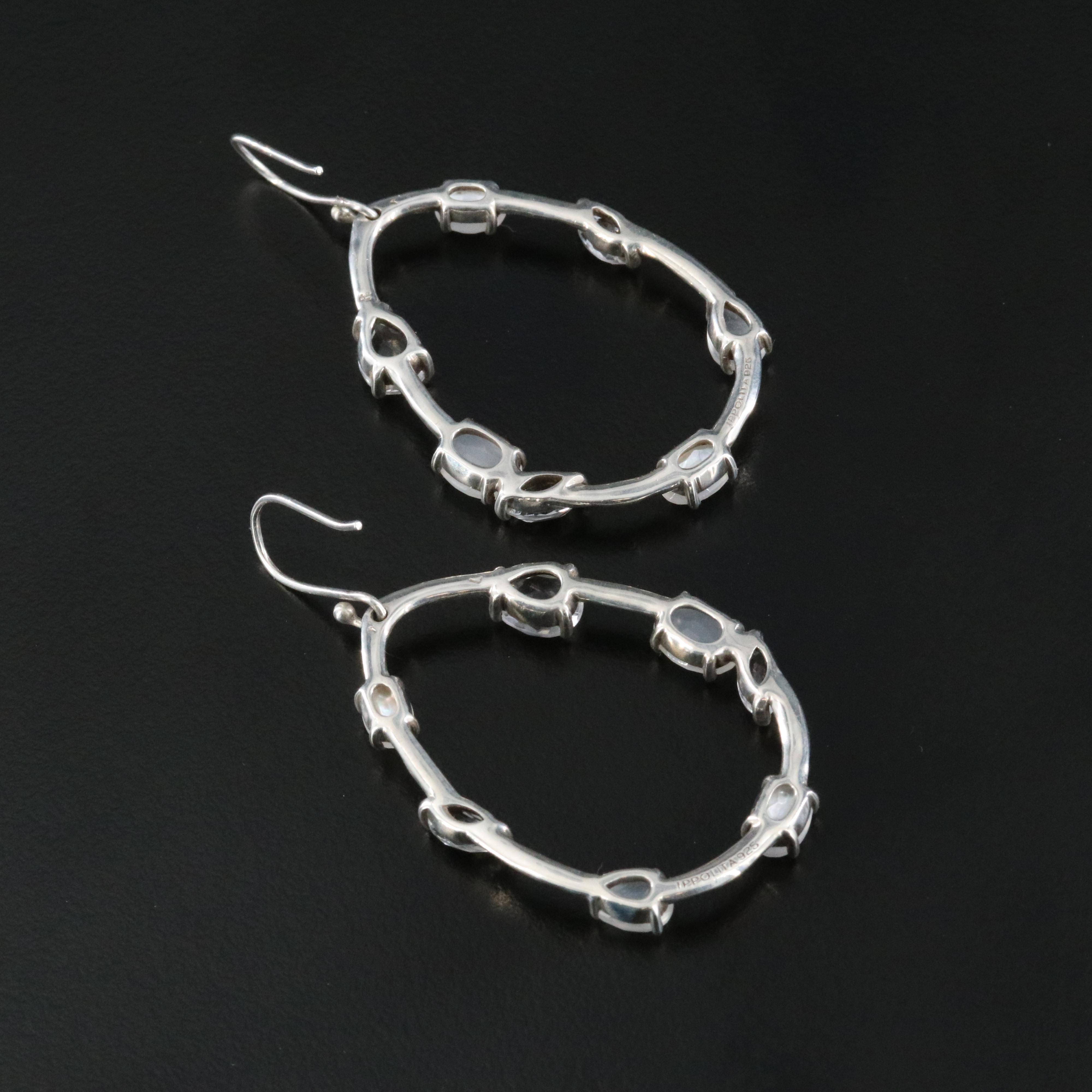 Ippolita Wonderland Sterling White Gemstone Teardrop Earrings