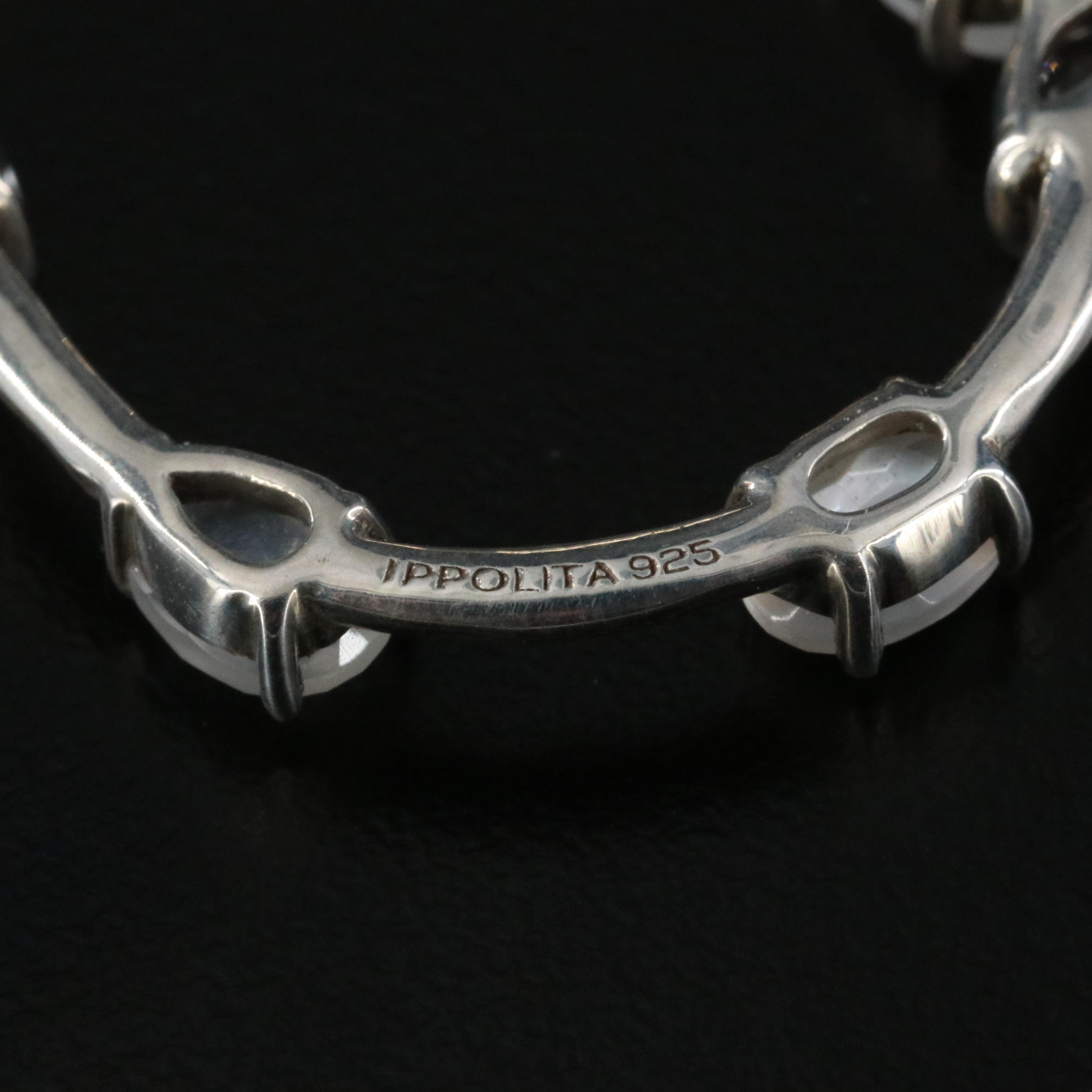 Ippolita Wonderland Sterling White Gemstone Teardrop Earrings