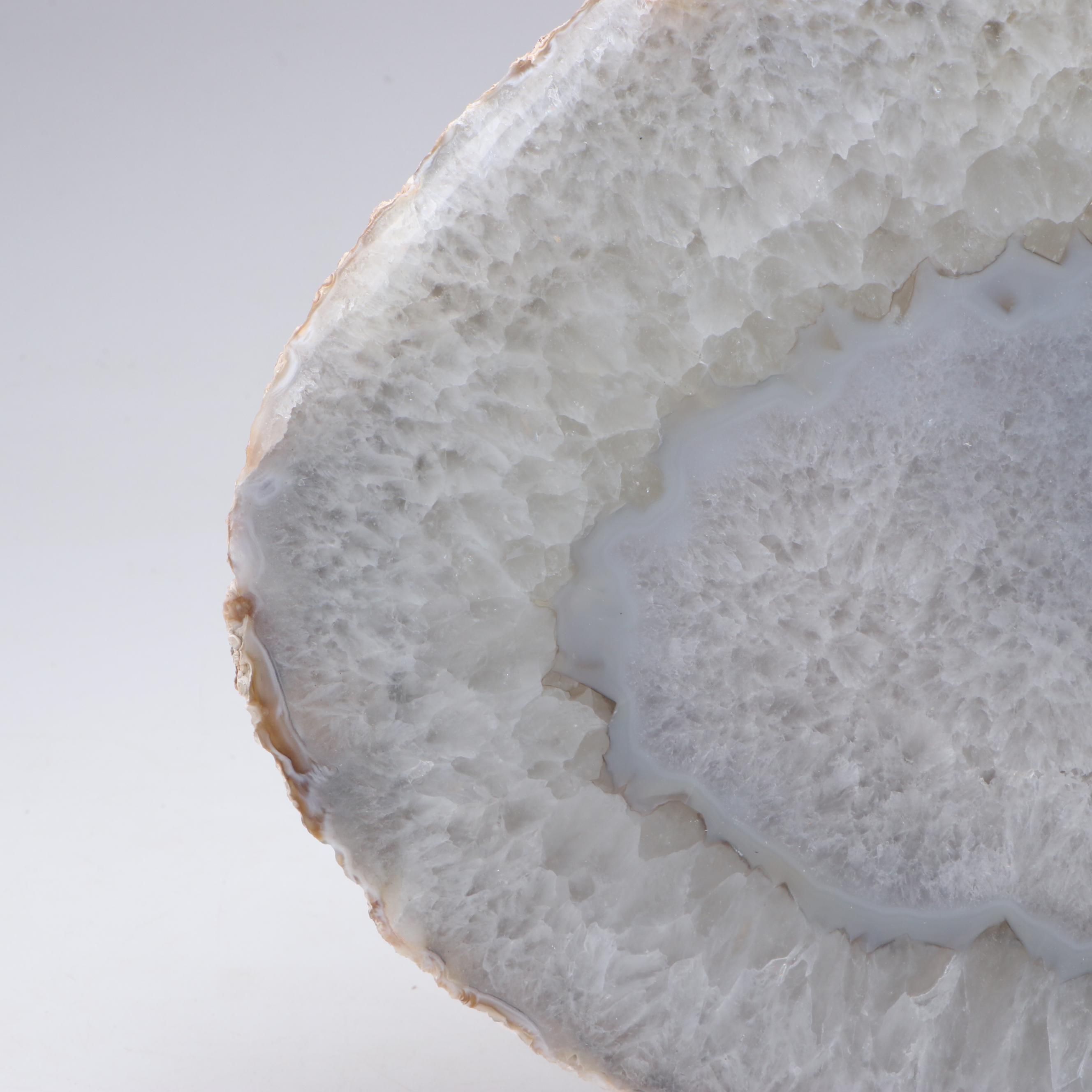 Crystal Quartz Geode Slab