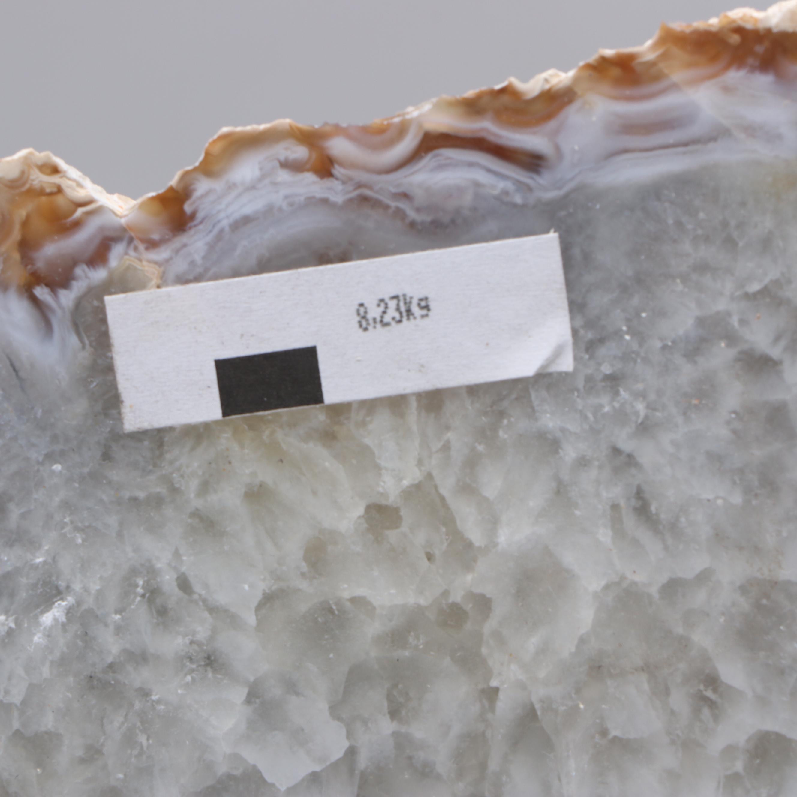 Crystal Quartz Geode Slab