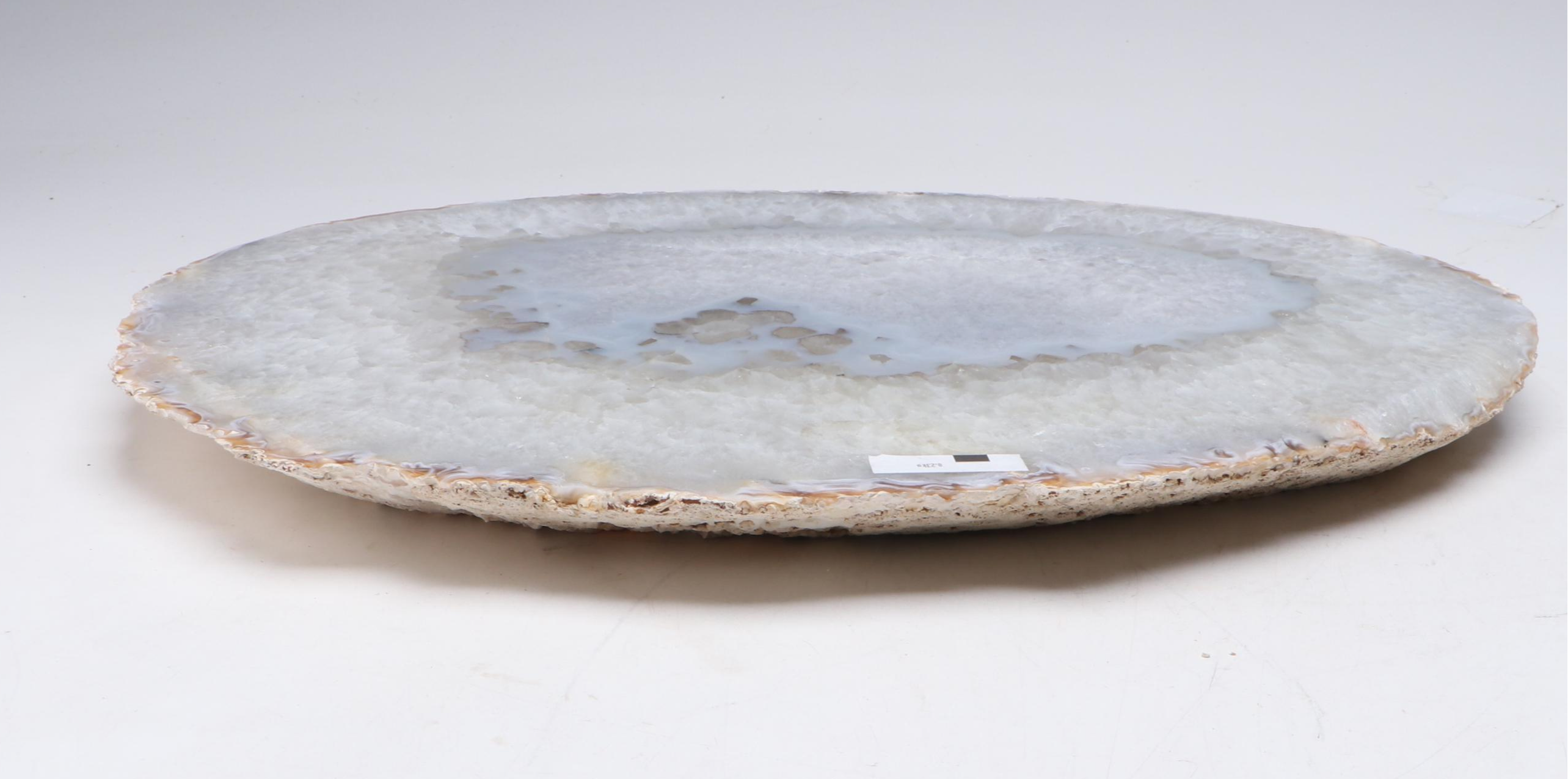 Crystal Quartz Geode Slab
