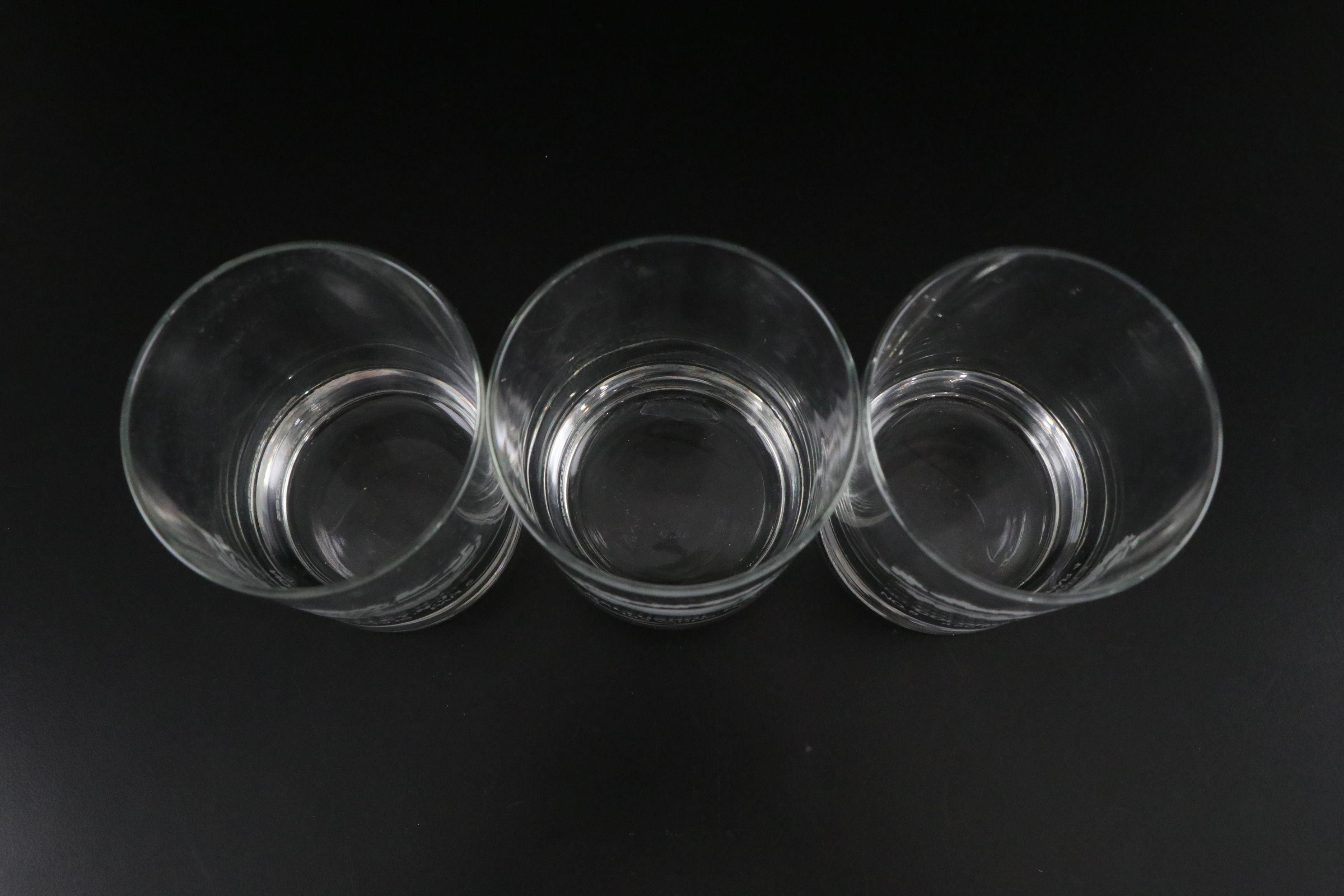 Etched Goodyear Rocks Glasses & Golf Course Double Old Fashioned Glasses