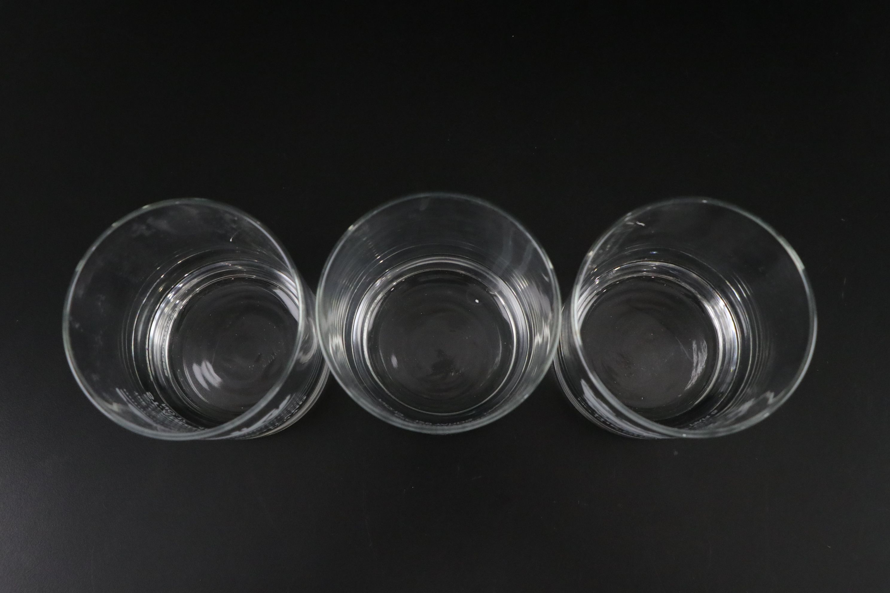 Etched Goodyear Rocks Glasses & Golf Course Double Old Fashioned Glasses