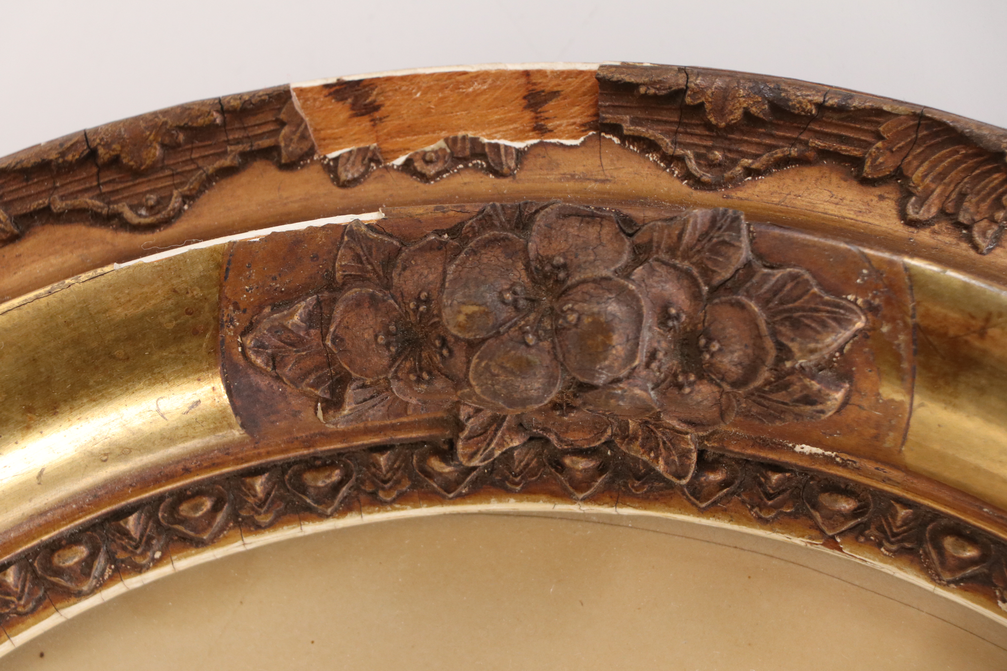 Gouache Painting and Silver Gelatin Photograph Portraits of Gentlemen