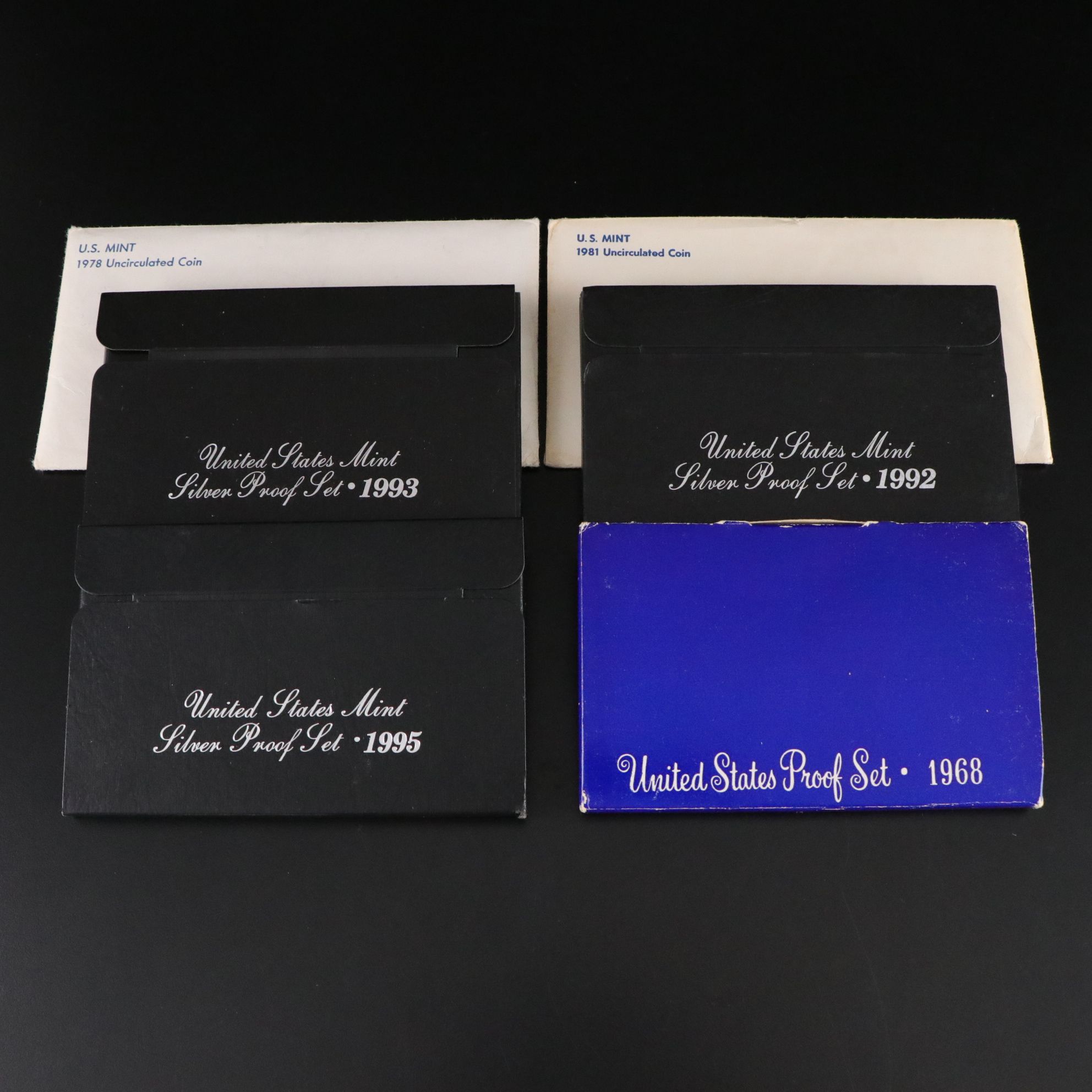 U.S. Silver Proof Coin Sets & Other Coin Collections