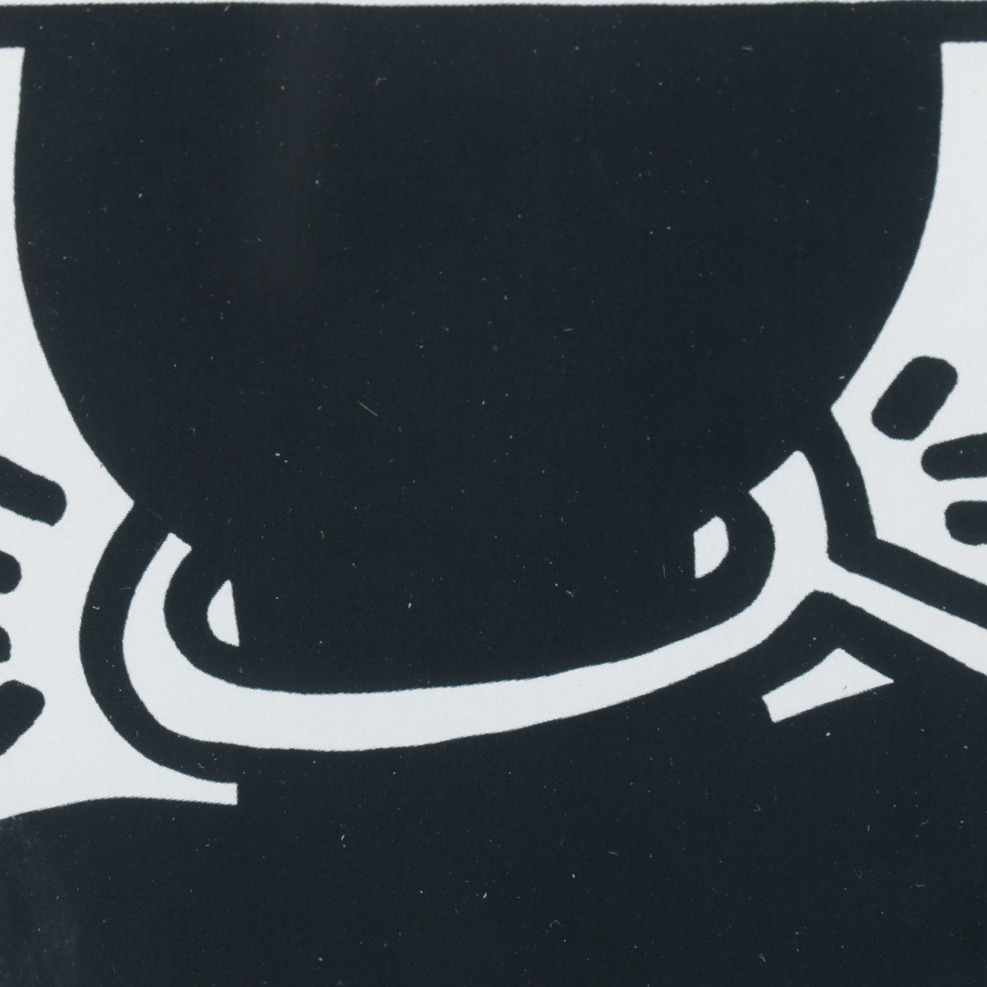 Offset Lithograph "Free South Africa" After Keith Haring, 1985