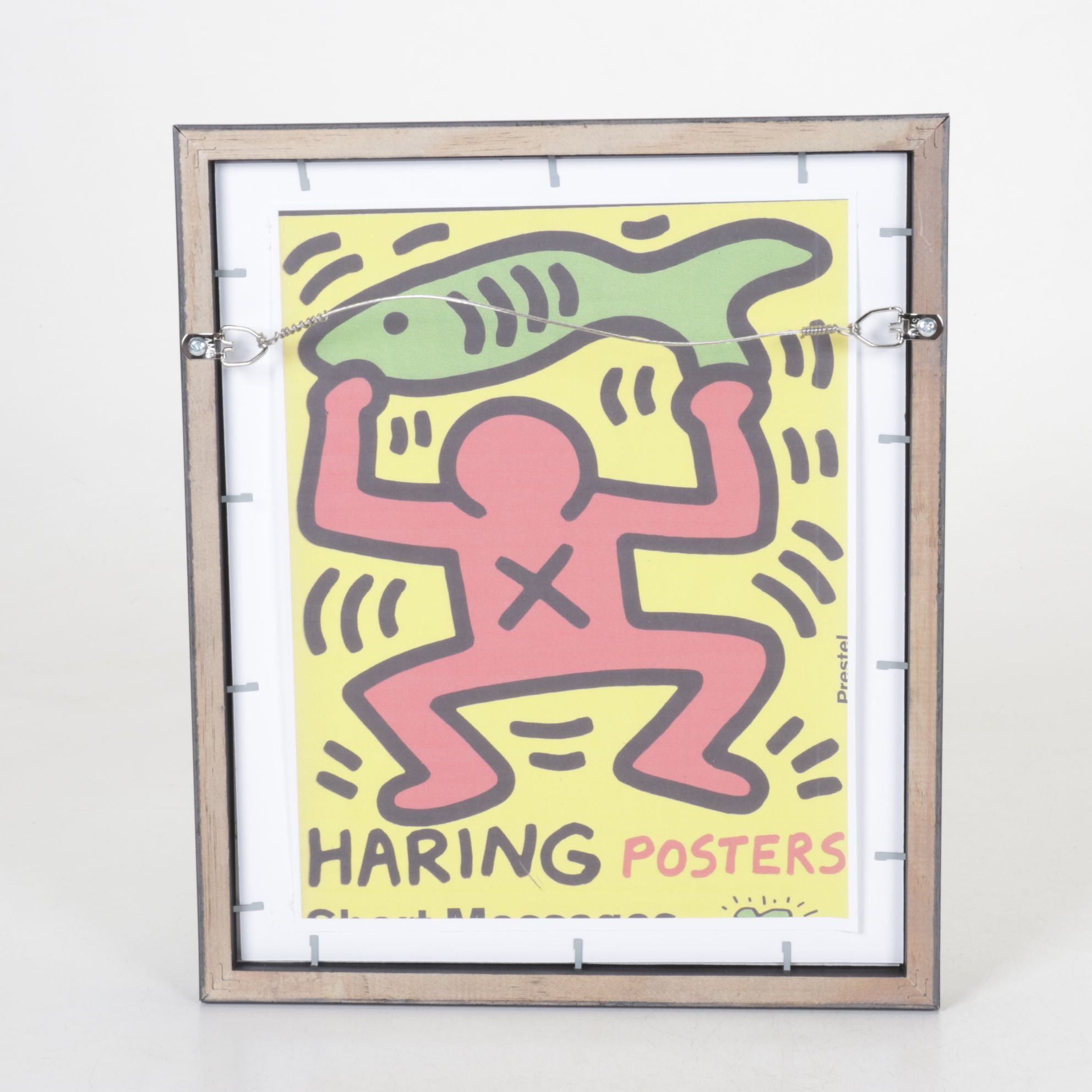 Offset Lithograph "Free South Africa" After Keith Haring, 1985
