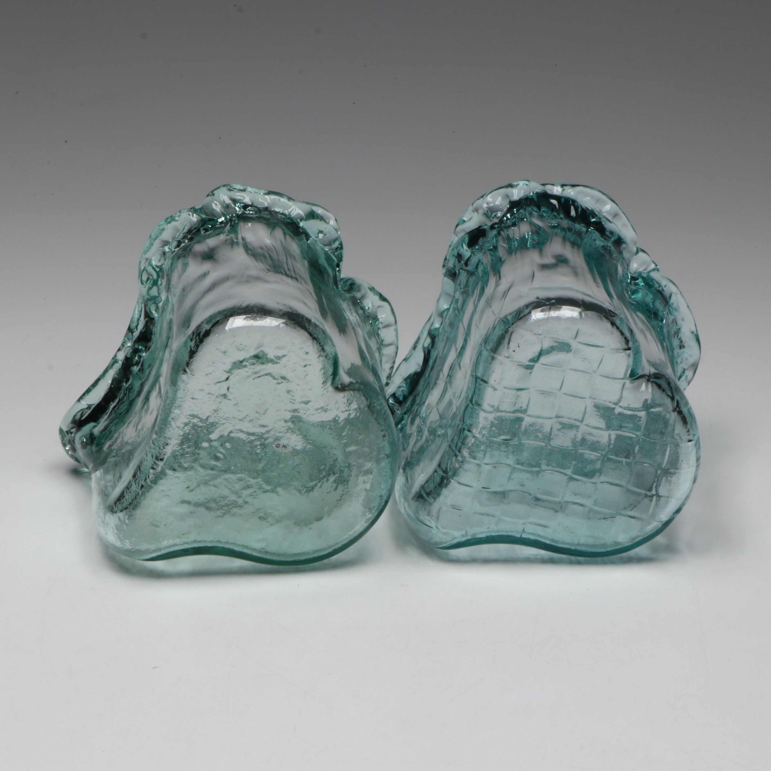 Recycled Glass Large Ellipse Vase, Square Platter, Heart Votives & More