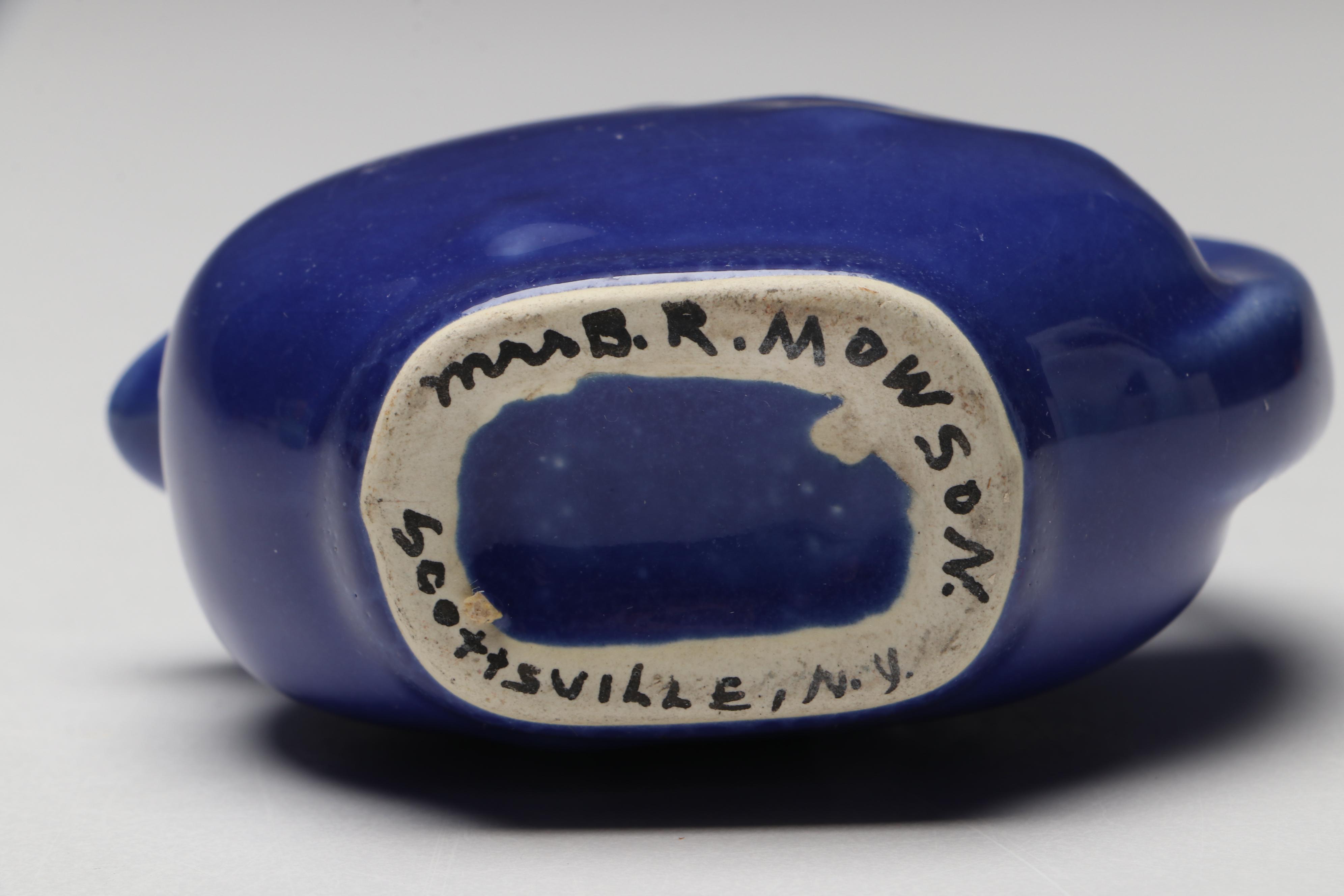 Miniature Ceramic Vases and Pitchers with Pie Bird