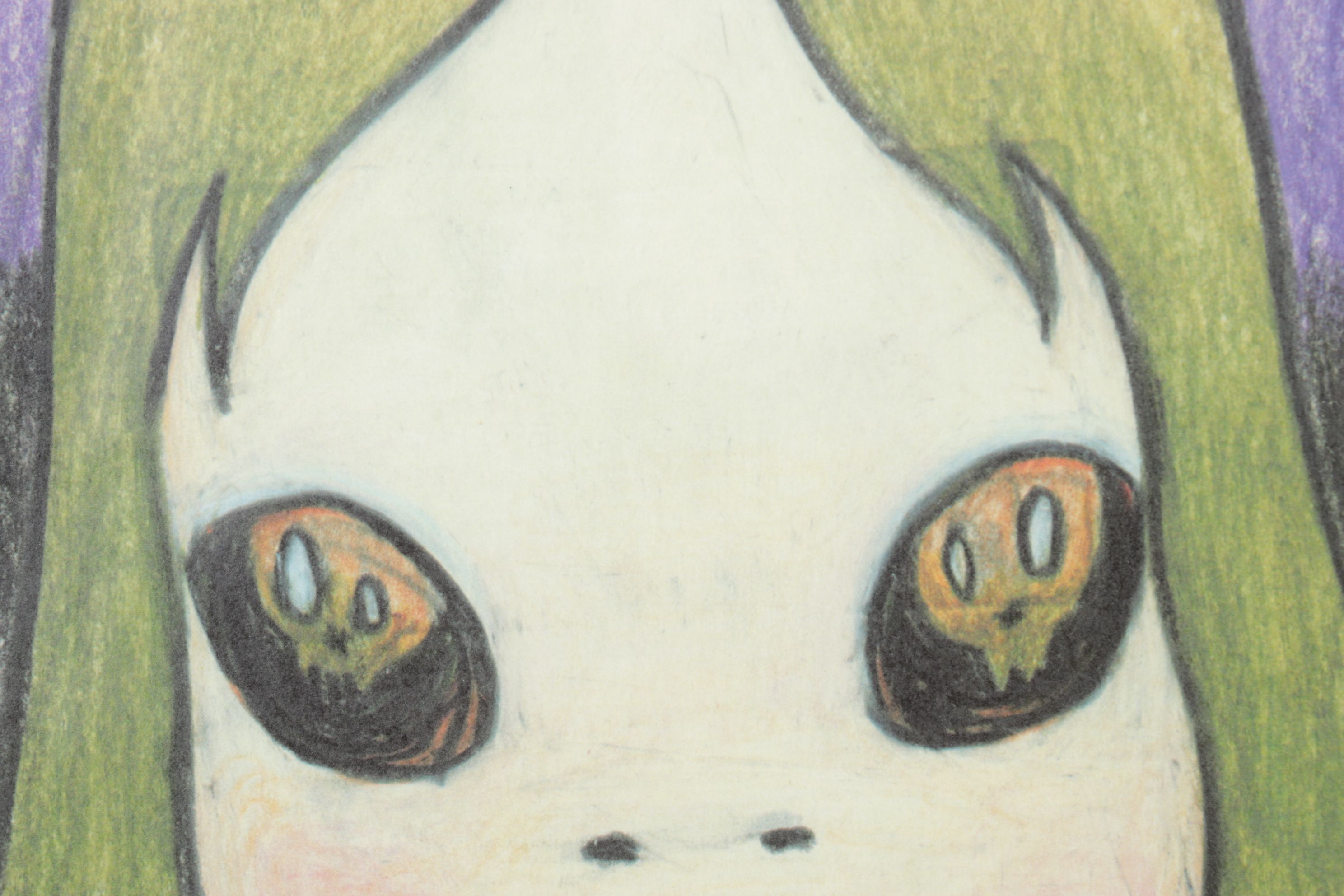 Yoshitomo Nara Offset Lithograph from "Drawing File," 2005