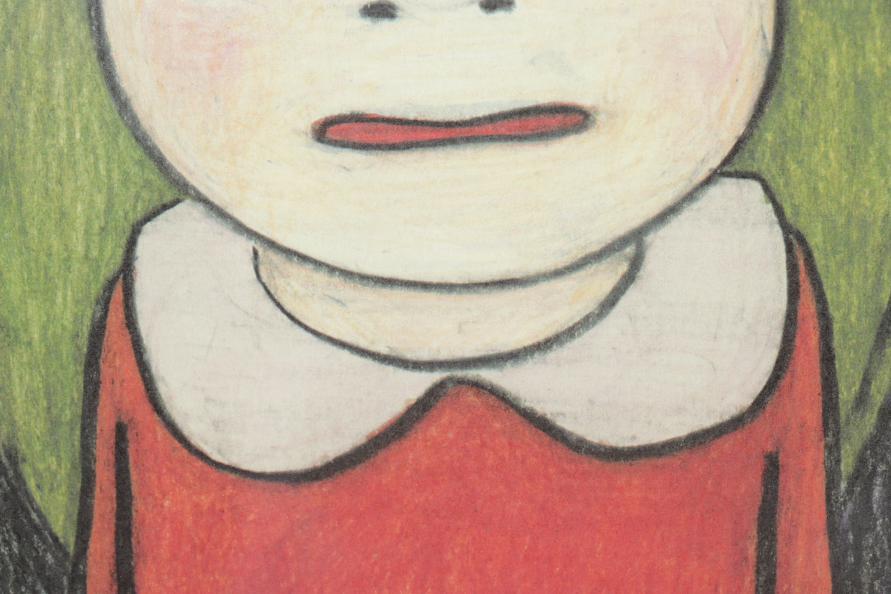 Yoshitomo Nara Offset Lithograph from "Drawing File," 2005