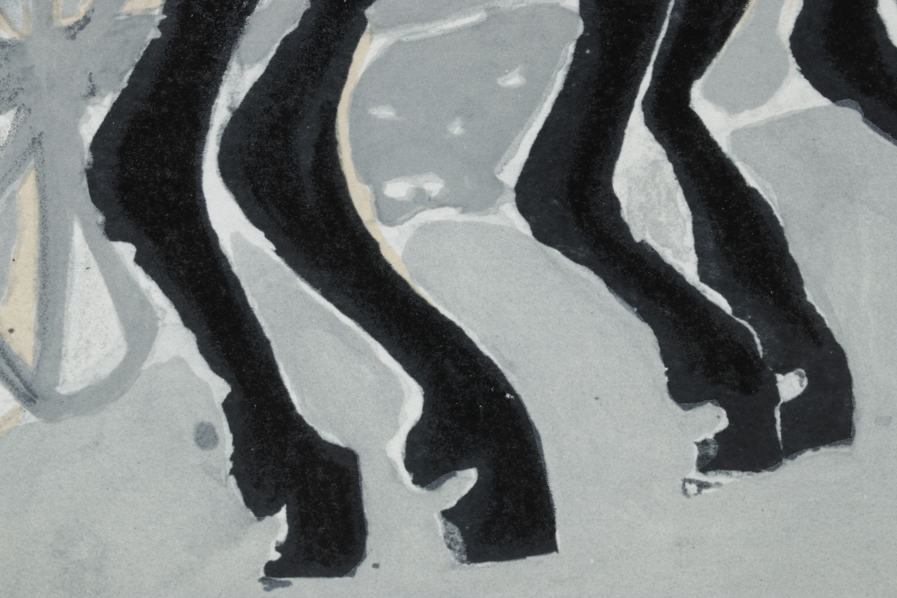 Lithograph After Georges Braque "Chariot and Horse," 1955