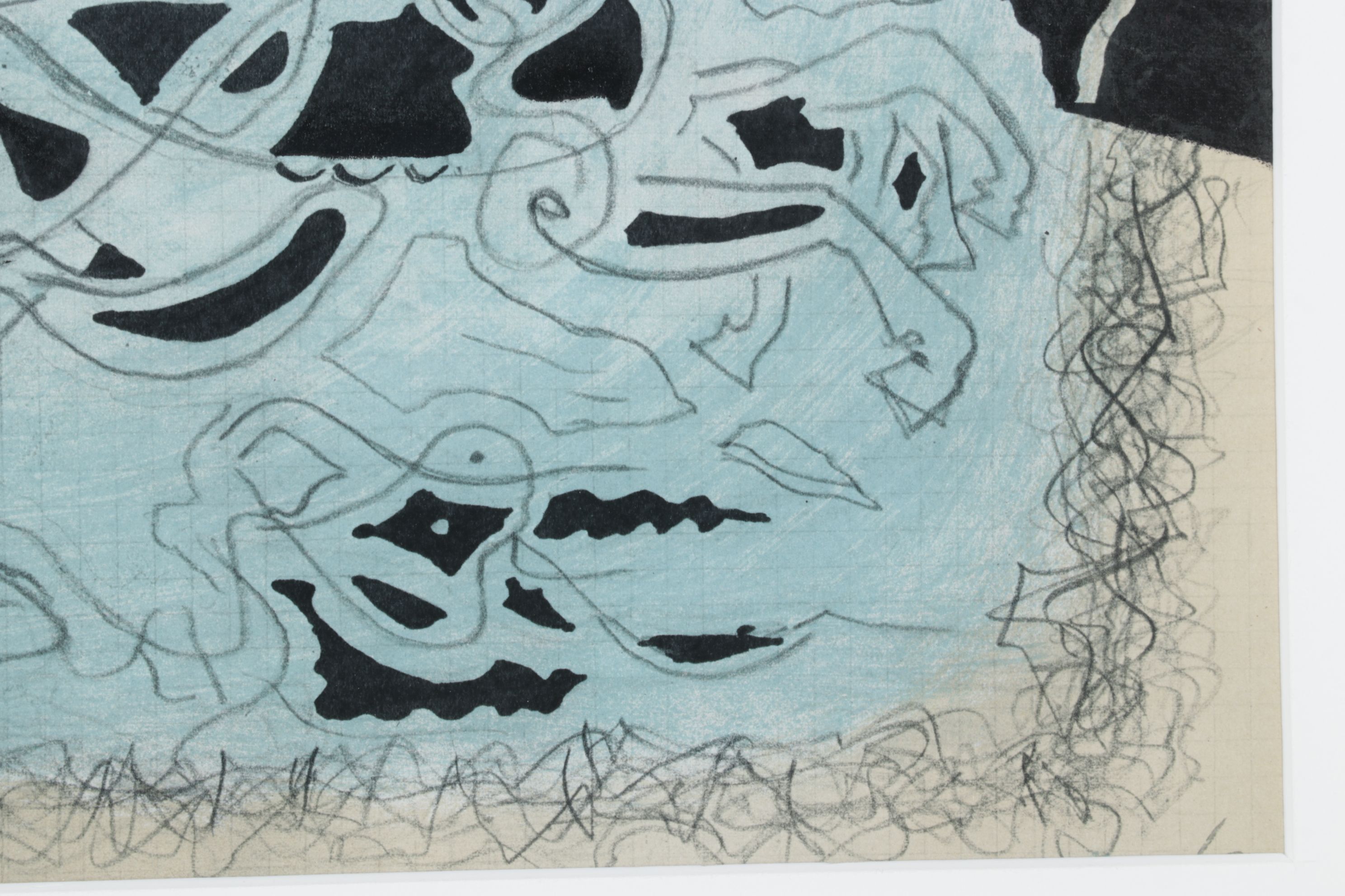 Lithograph After Georges Braque "The Blue Chariot," 1955