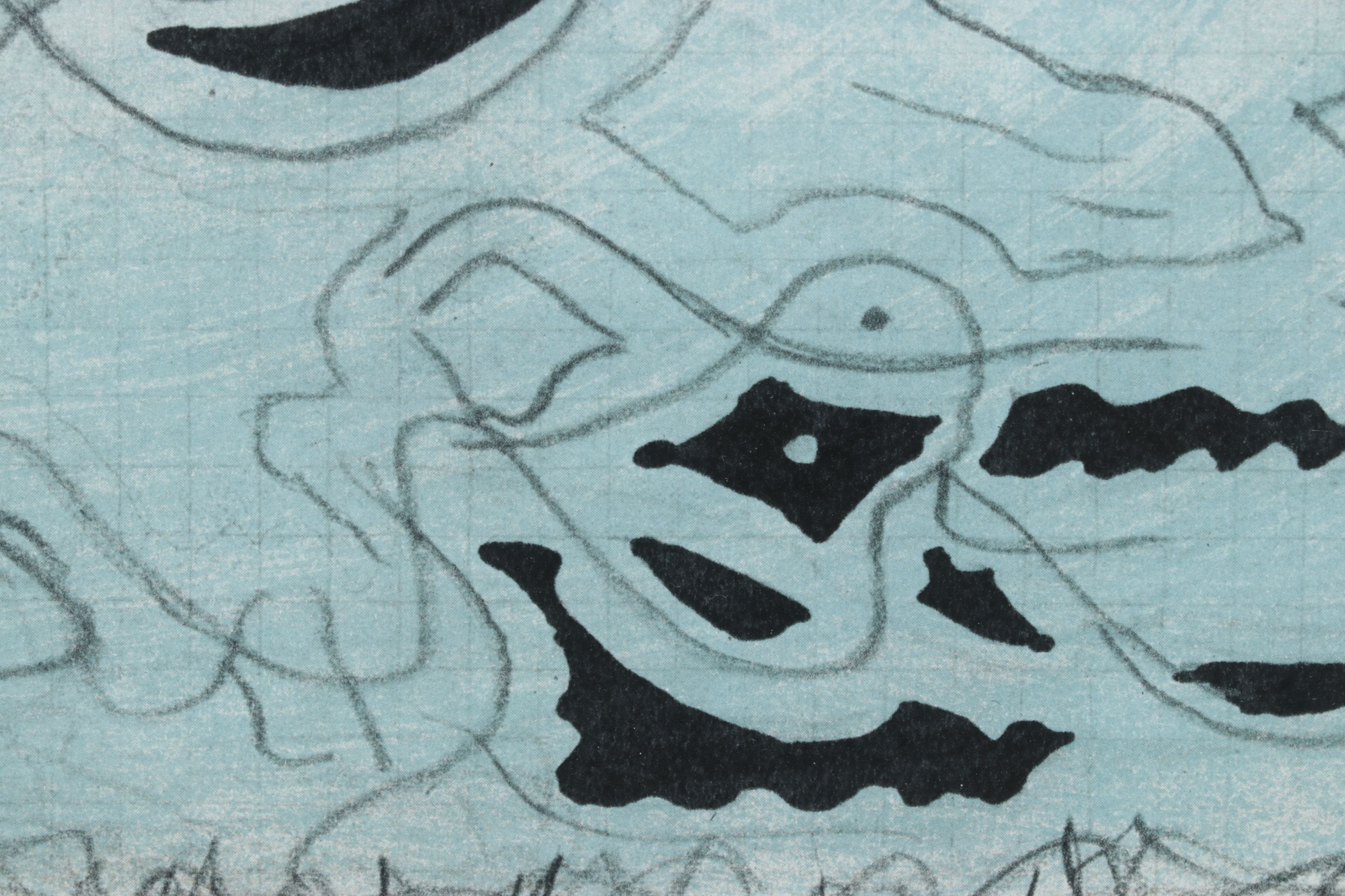 Lithograph After Georges Braque "The Blue Chariot," 1955