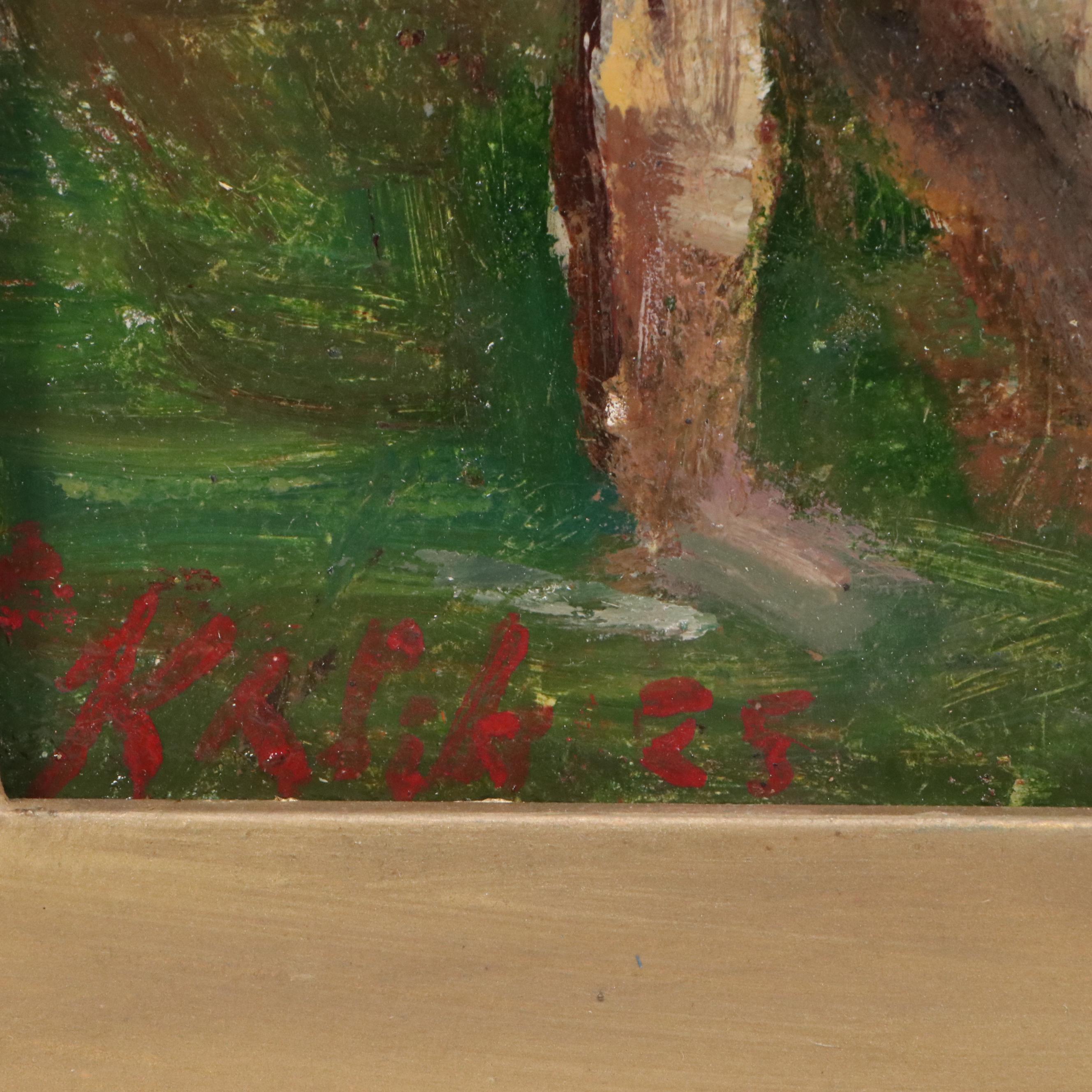 Kevin Kasik Oil Painting "Water Rescue," 2025