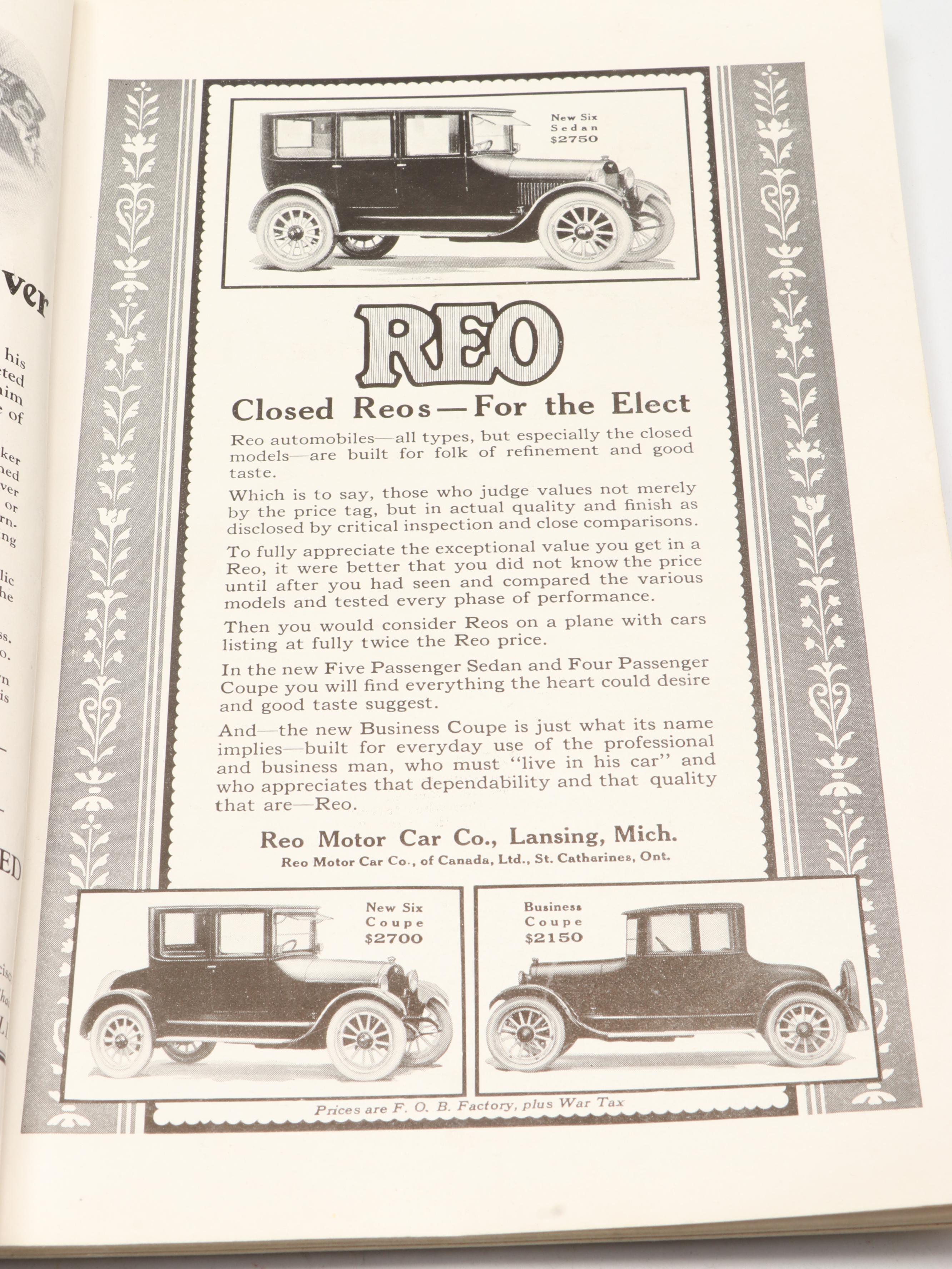 "The National Geographic Magazine" Vol. XLI and XLII Full Year Set, 1922