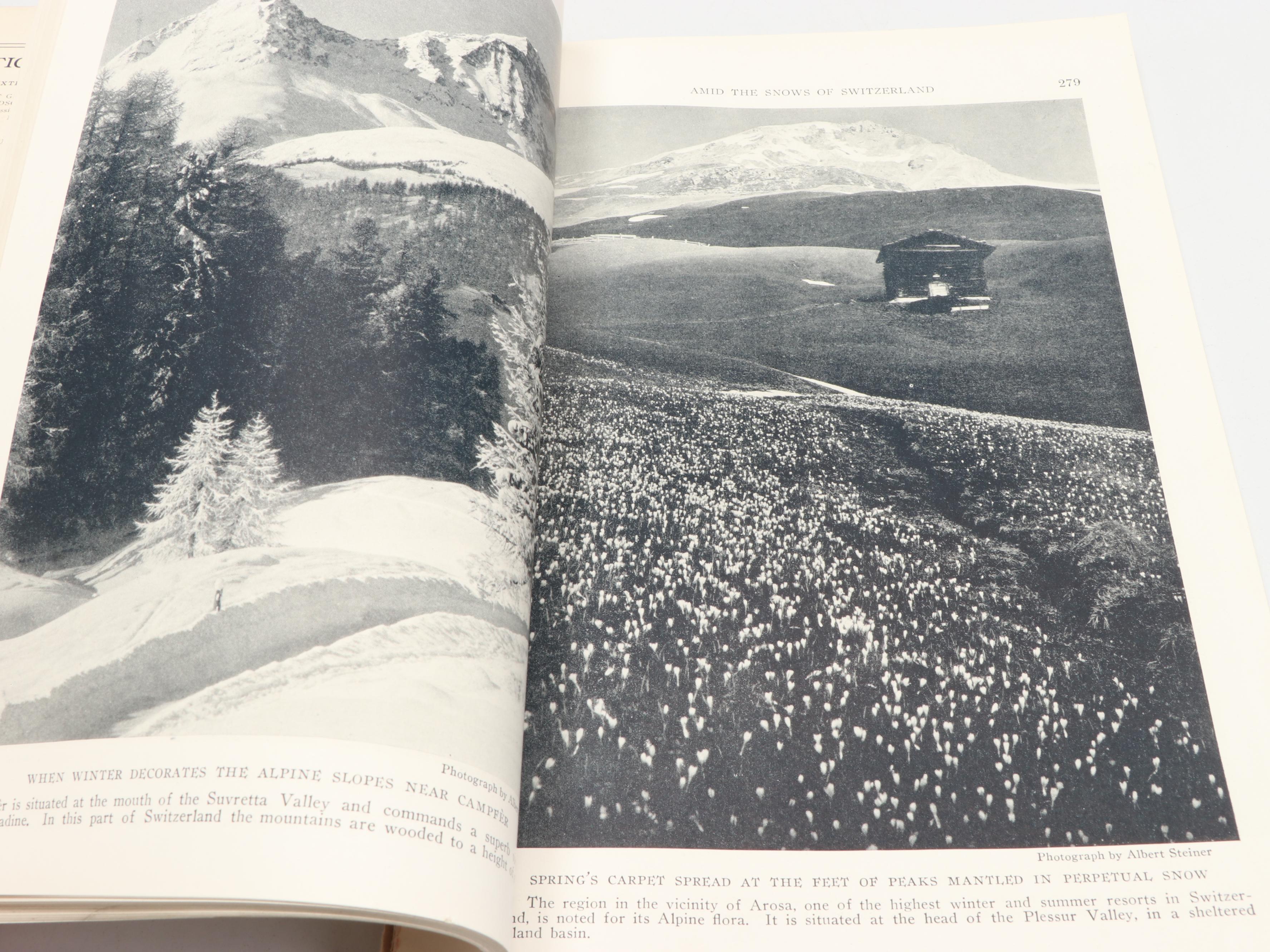 "The National Geographic Magazine" Vol. XLI and XLII Full Year Set, 1922