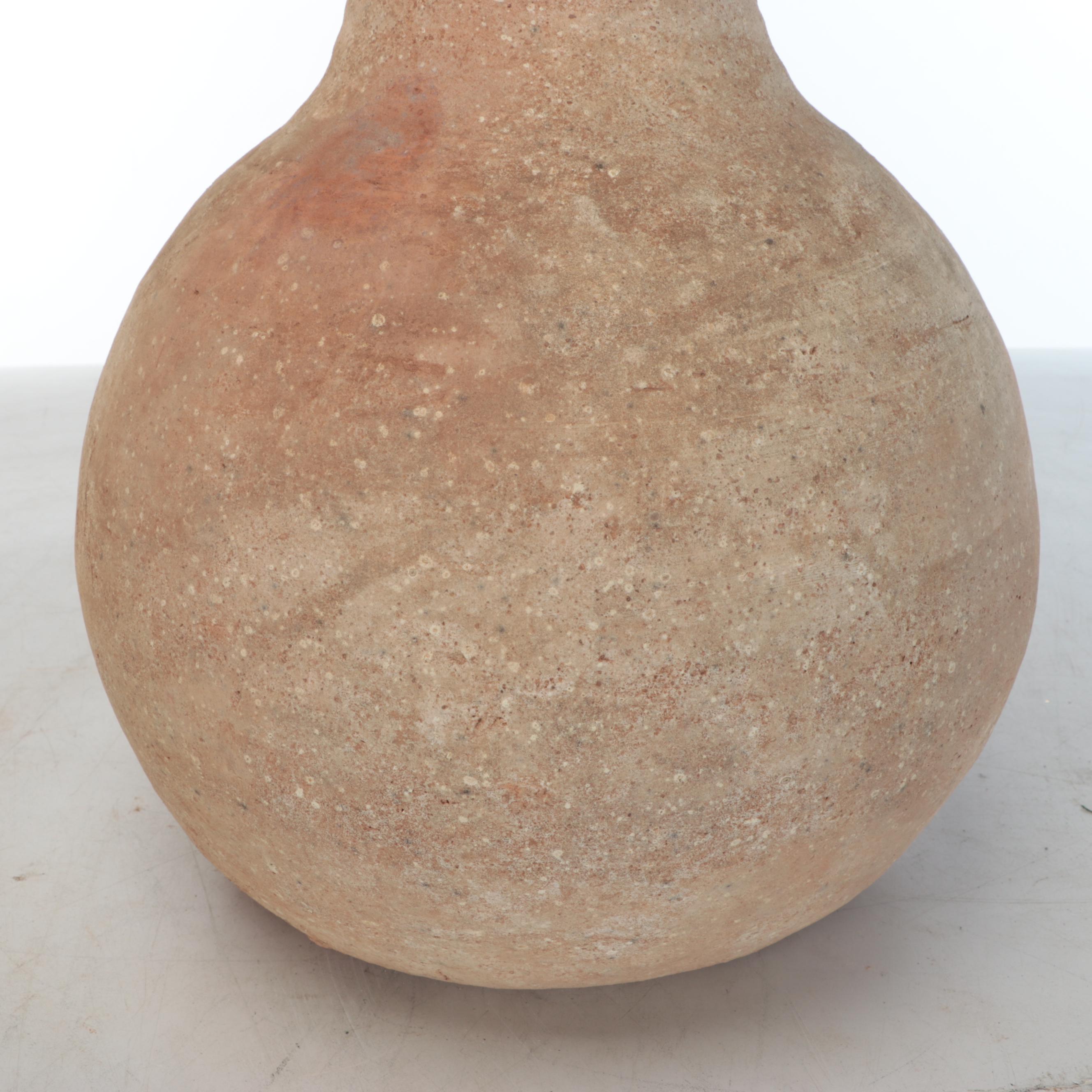 Moroccan Tamegroute Abstract Ceramic Vase