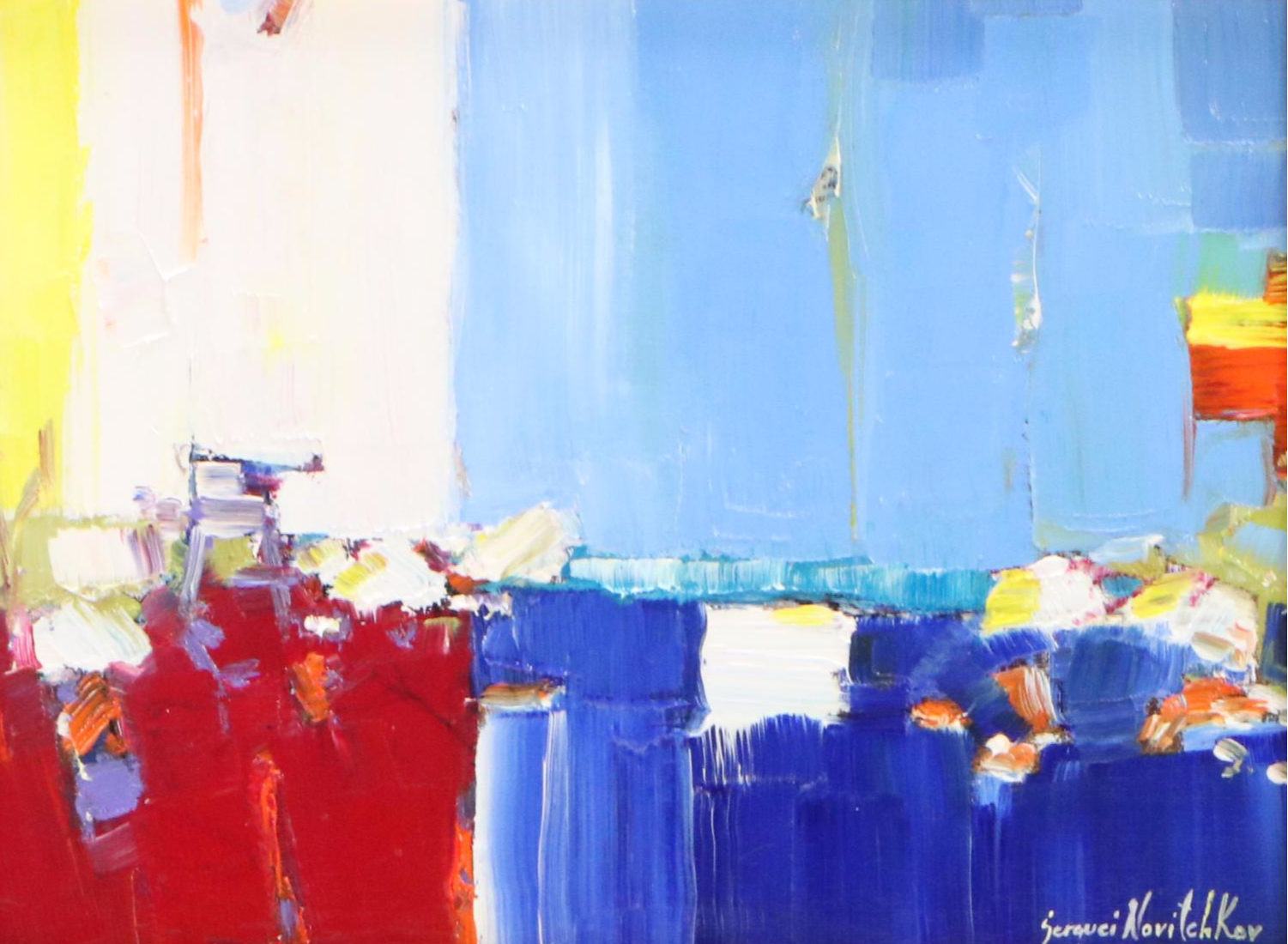 Serguei Novitchkov Oil Painting "Shoreline of Dreams," 2025