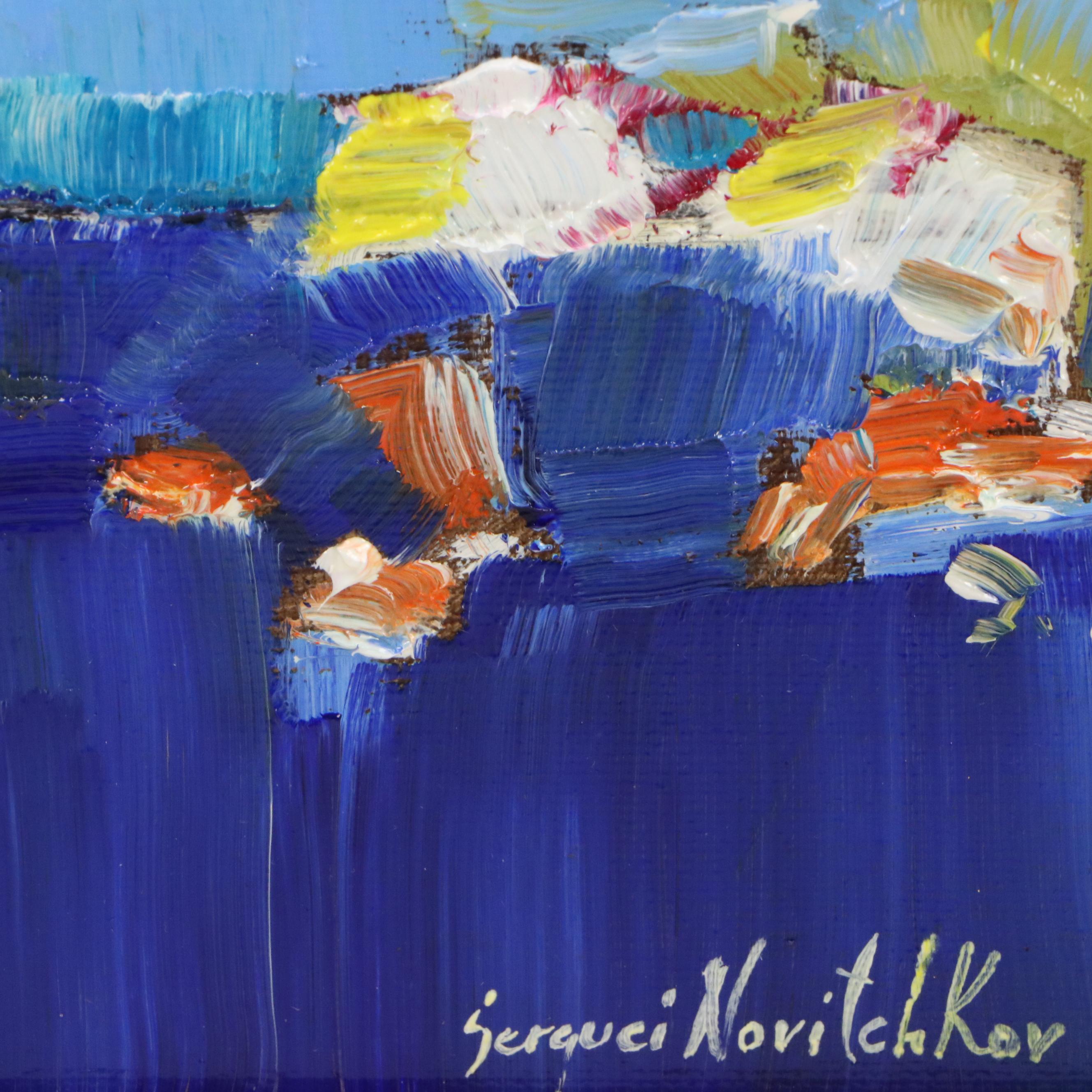 Serguei Novitchkov Oil Painting "Shoreline of Dreams," 2025