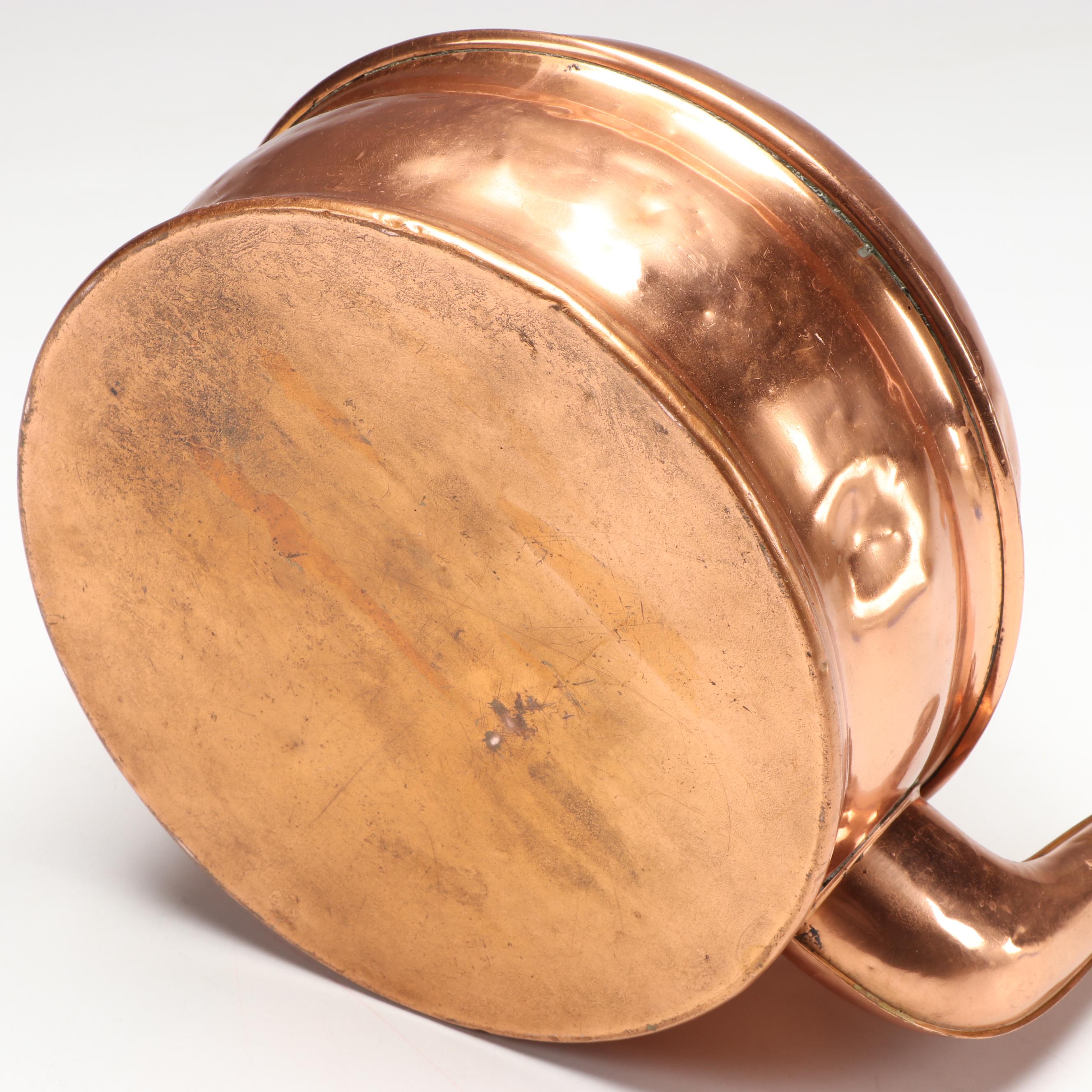 Revere Copper Teapot with Wood Handle