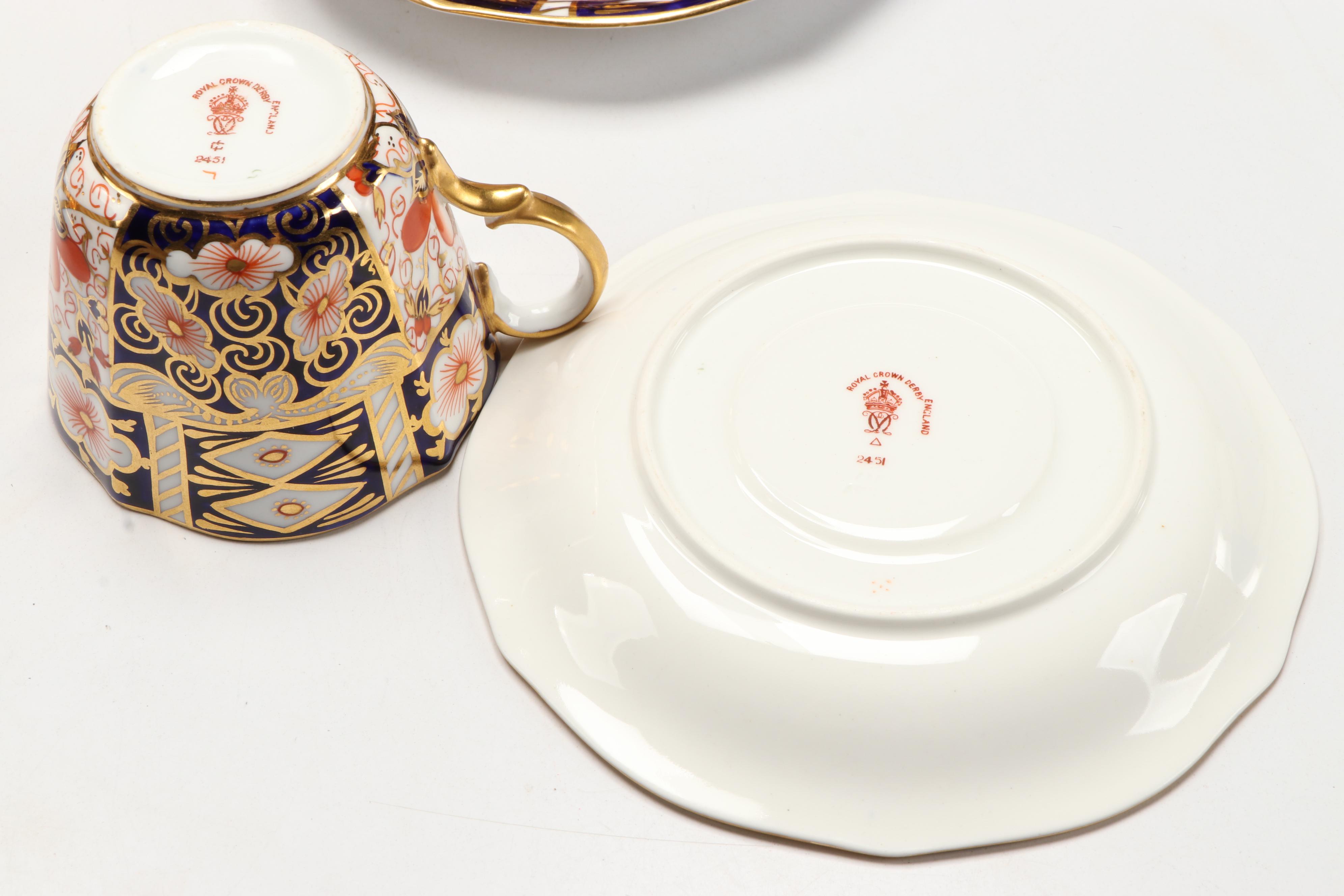 Royal Crown Derby "Old Imari" and "Traditional Imari" Bone China Dinnerware