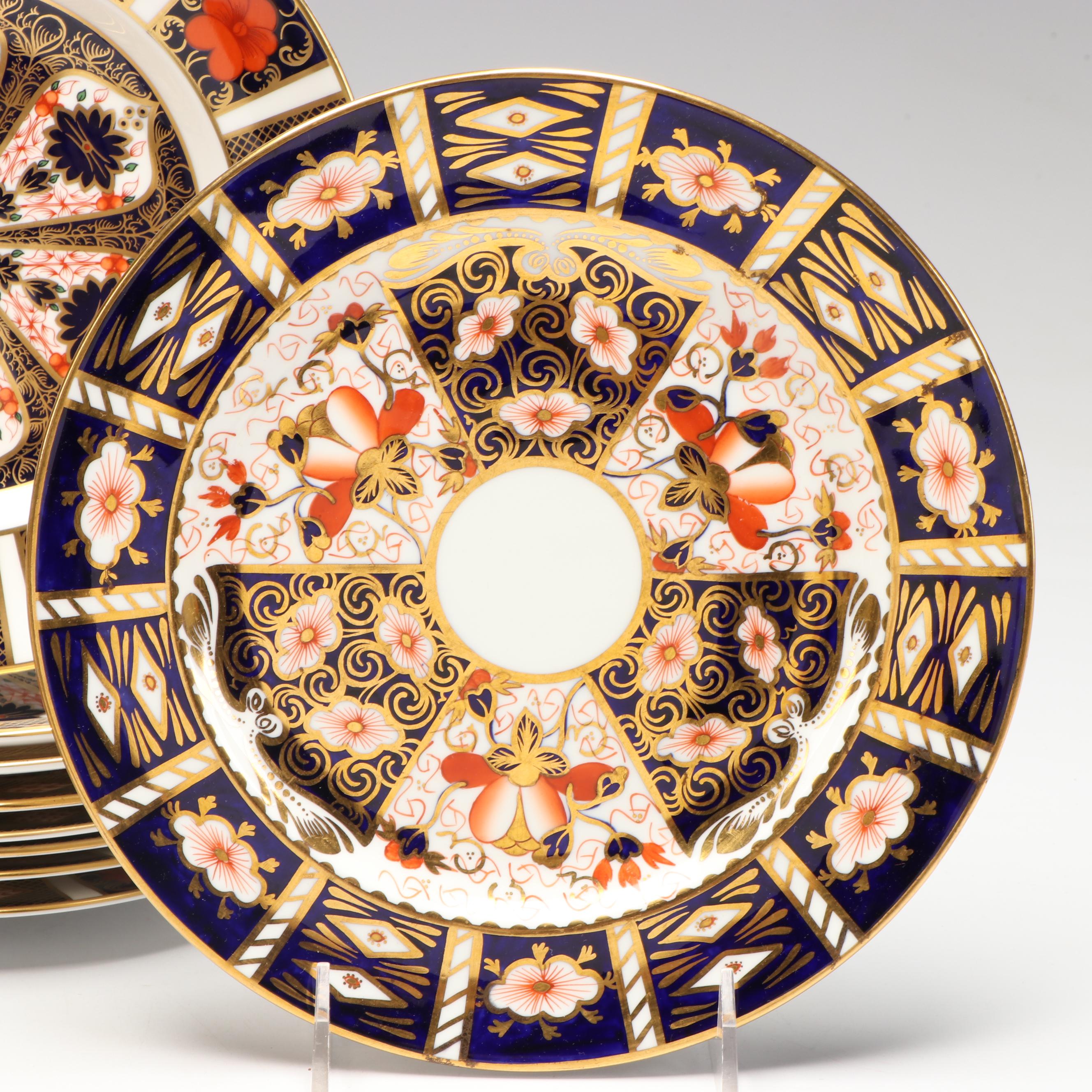 Royal Crown Derby "Old Imari" and "Traditional Imari" Bone China Dinnerware